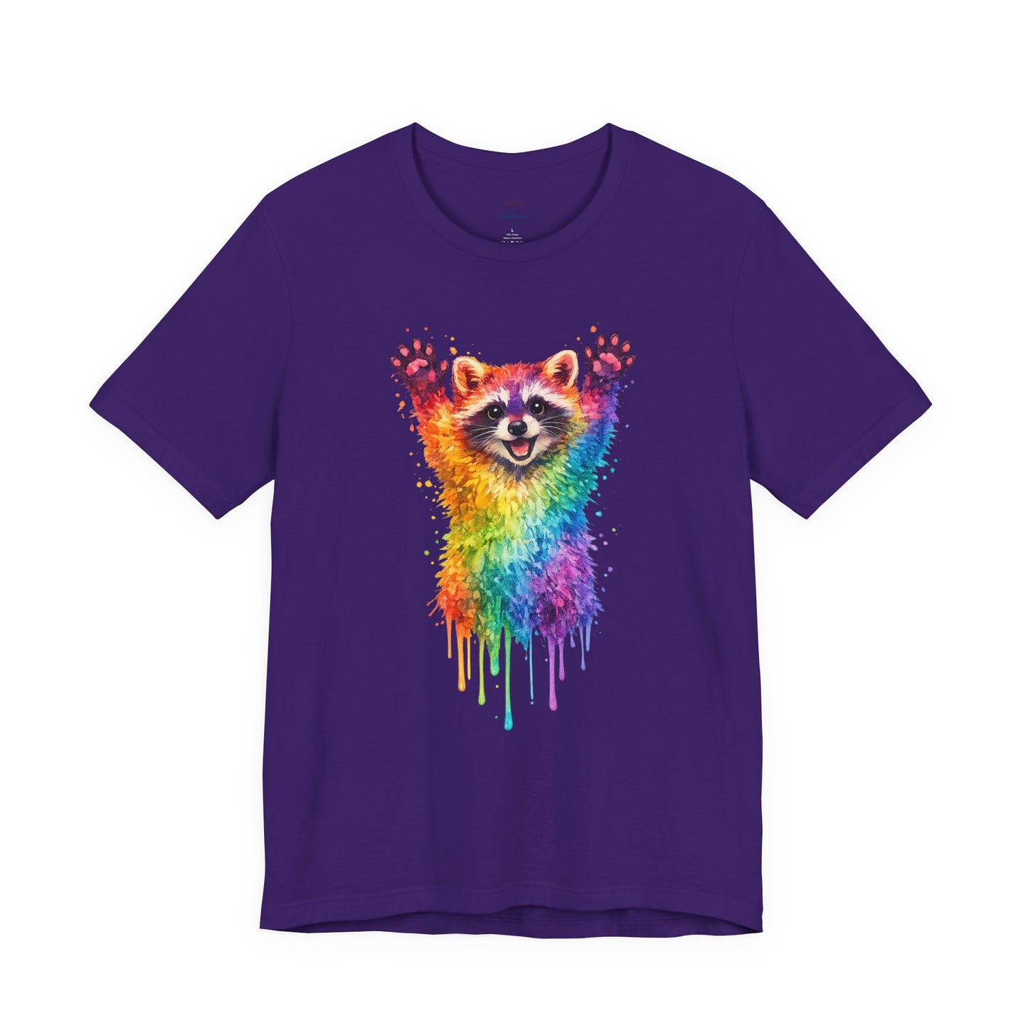 Watercolor Wildlife Raccoon T-Shirt