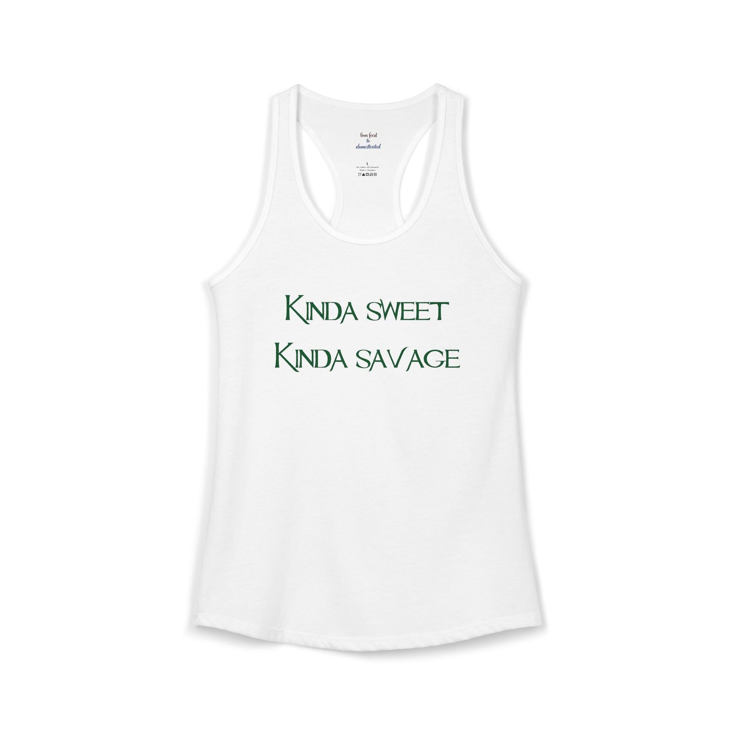 Kinda Both Racerback Tank