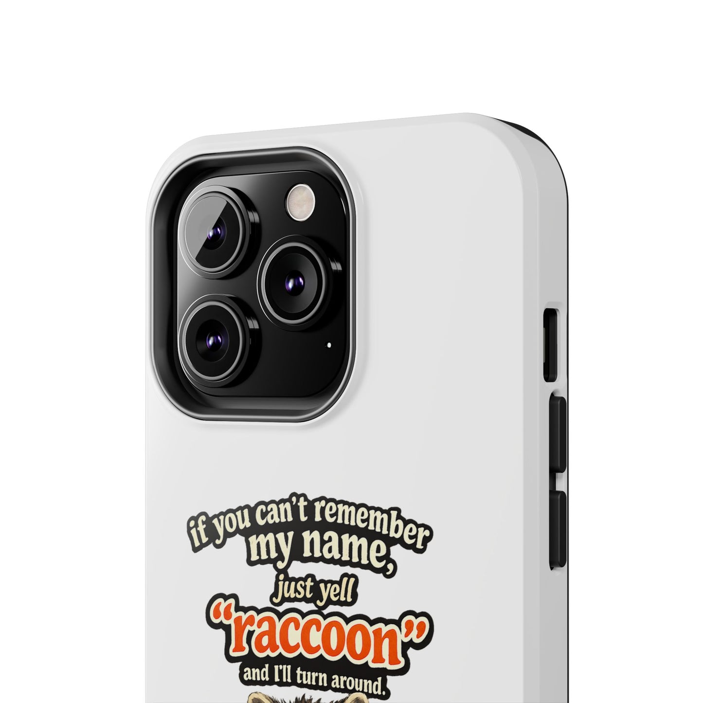 Yell Raccoon Phone Case — Tough & Cute Protective Phone Cover