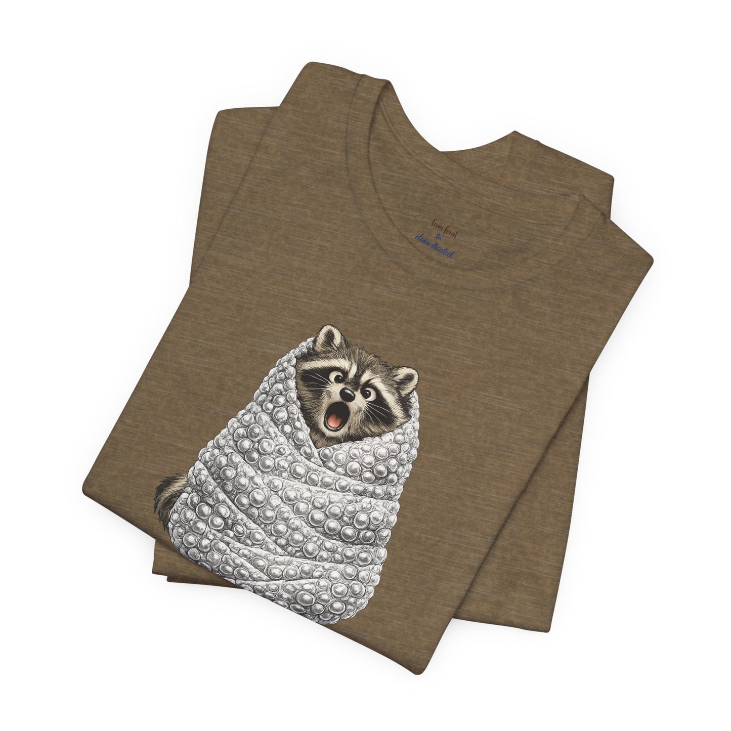 Bubble Wrapped Raccoon T-shirt