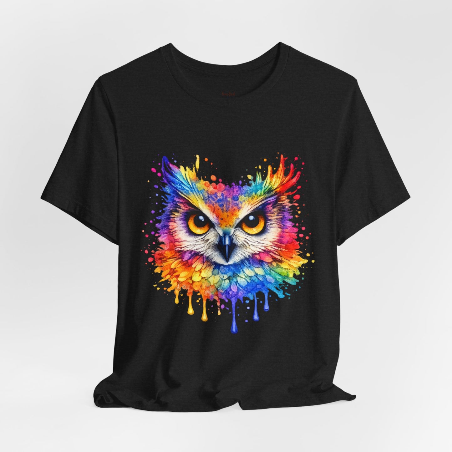 Watercolor Wildlife Owl T-Shirt
