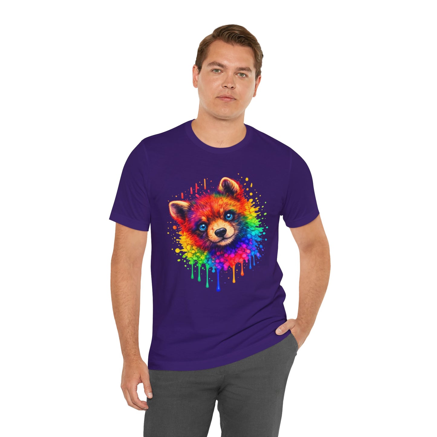 Watercolor Wildlife Bear Cub T-Shirt