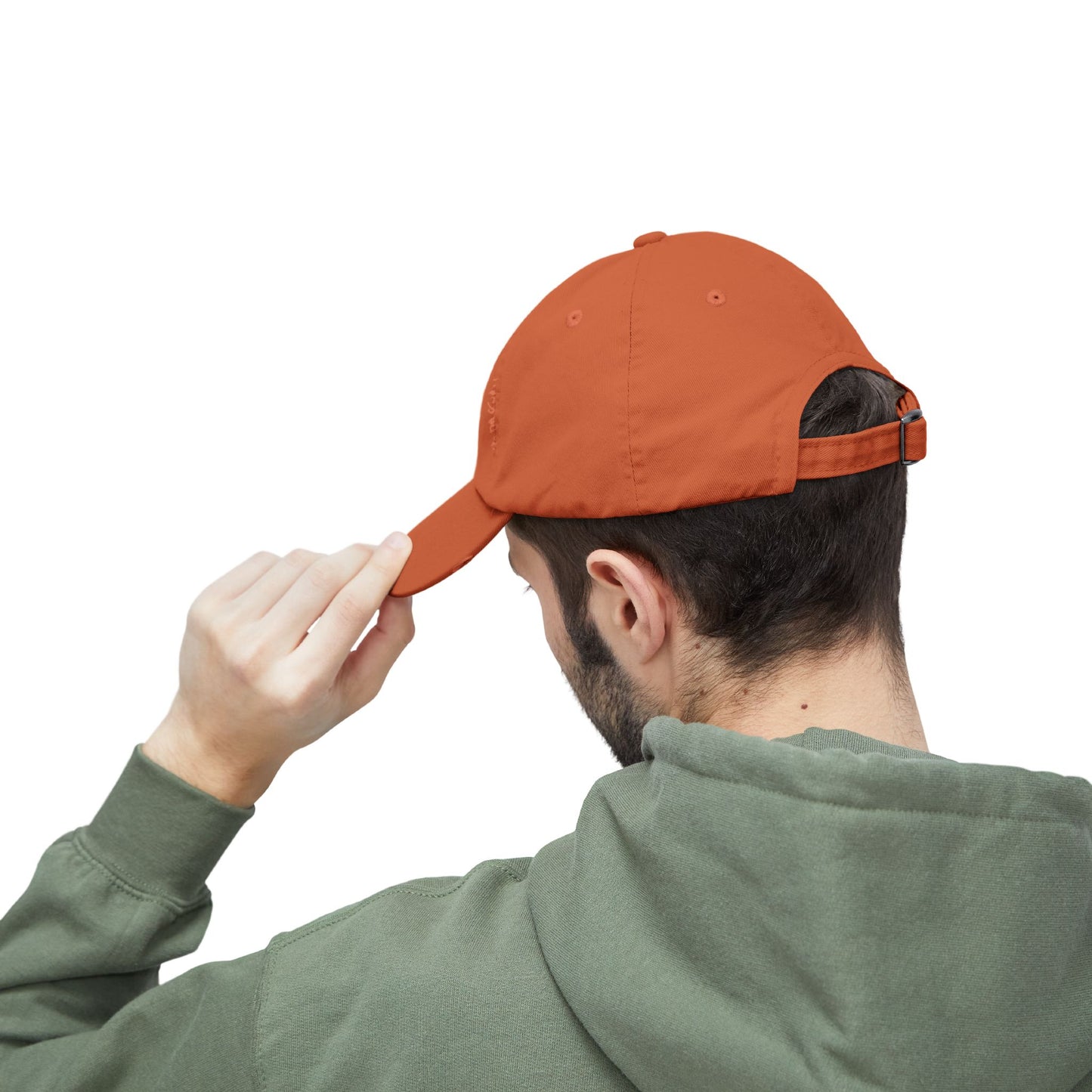 Let's See What Happens Distressed Cap — Raccoon Mom/Dad Funny Dad Hat