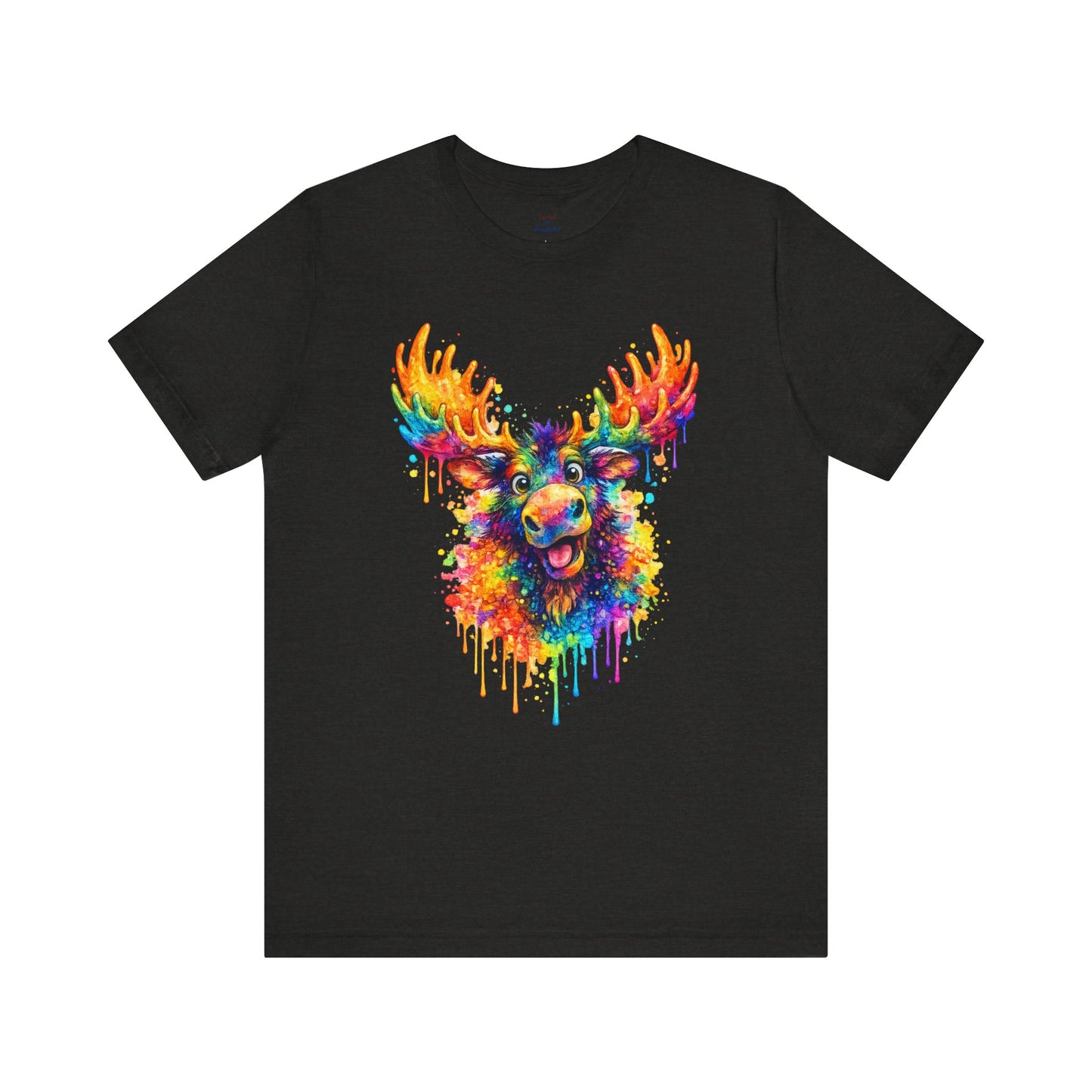 Watercolor Wildlife Moose T-Shirt