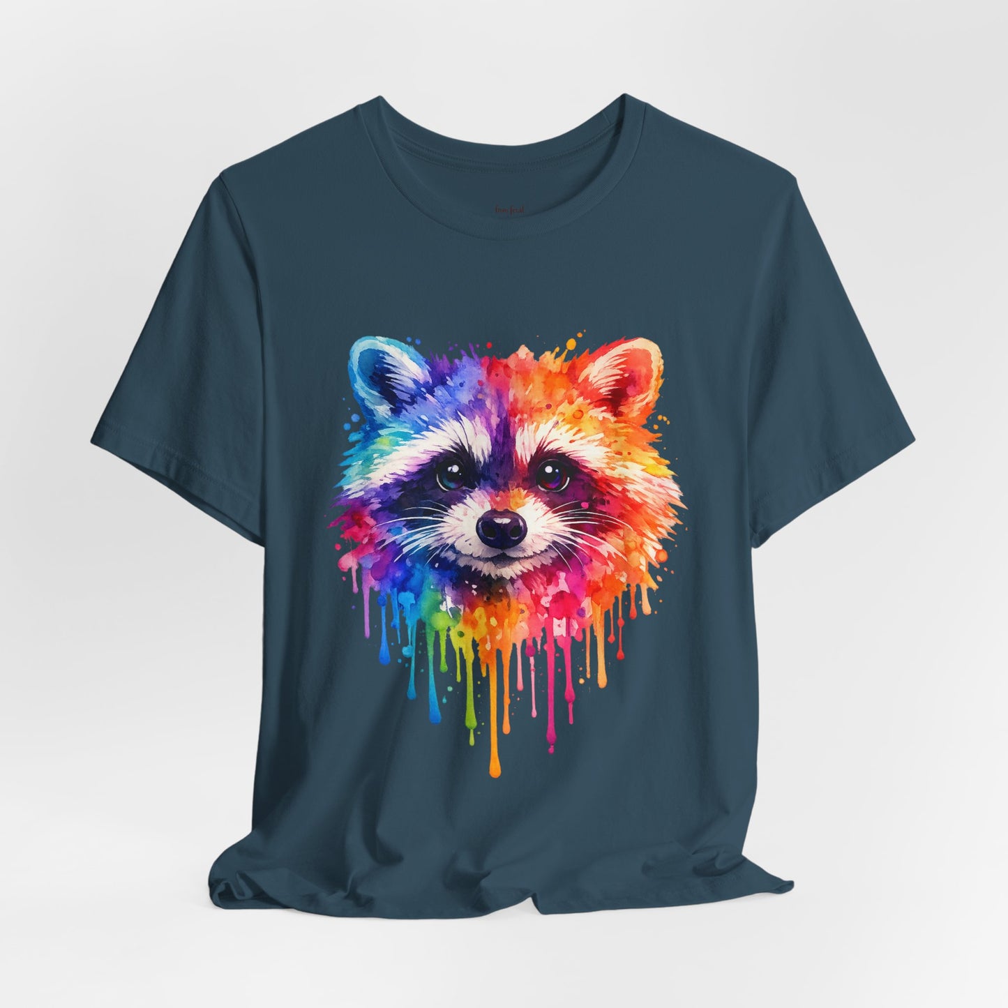 Watercolor Wildlife Raccoon T-Shirt