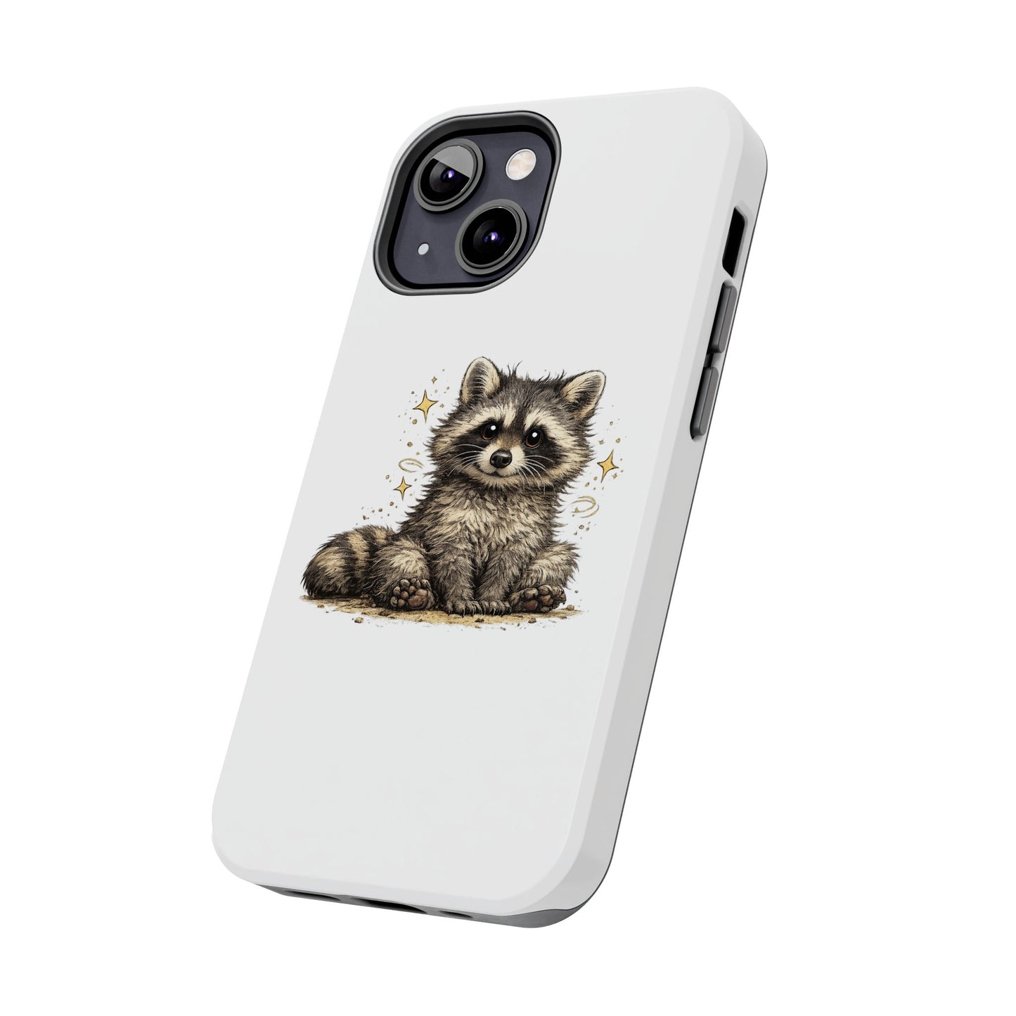 Sweet & Savage Raccoon Phone Case — Tough & Cute Protective Phone Cover