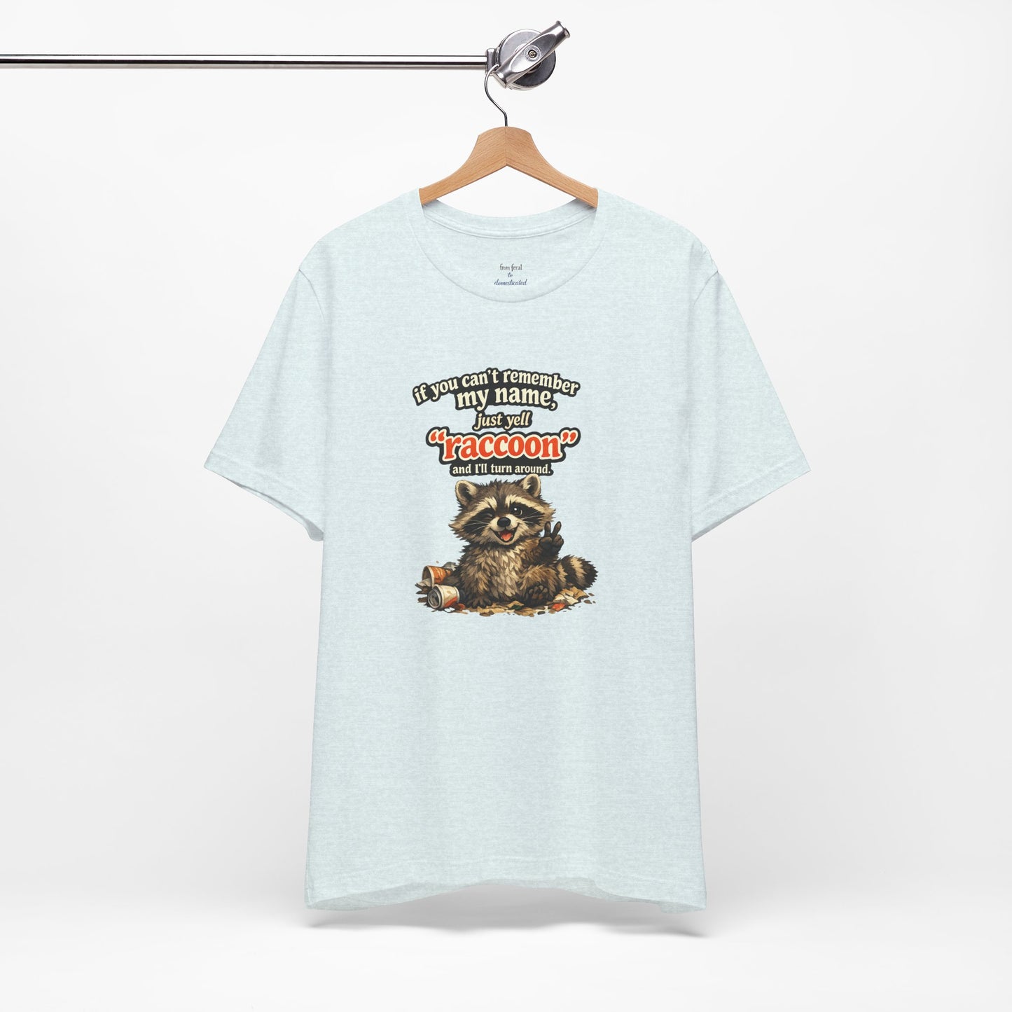 Yell Raccoon T-shirt