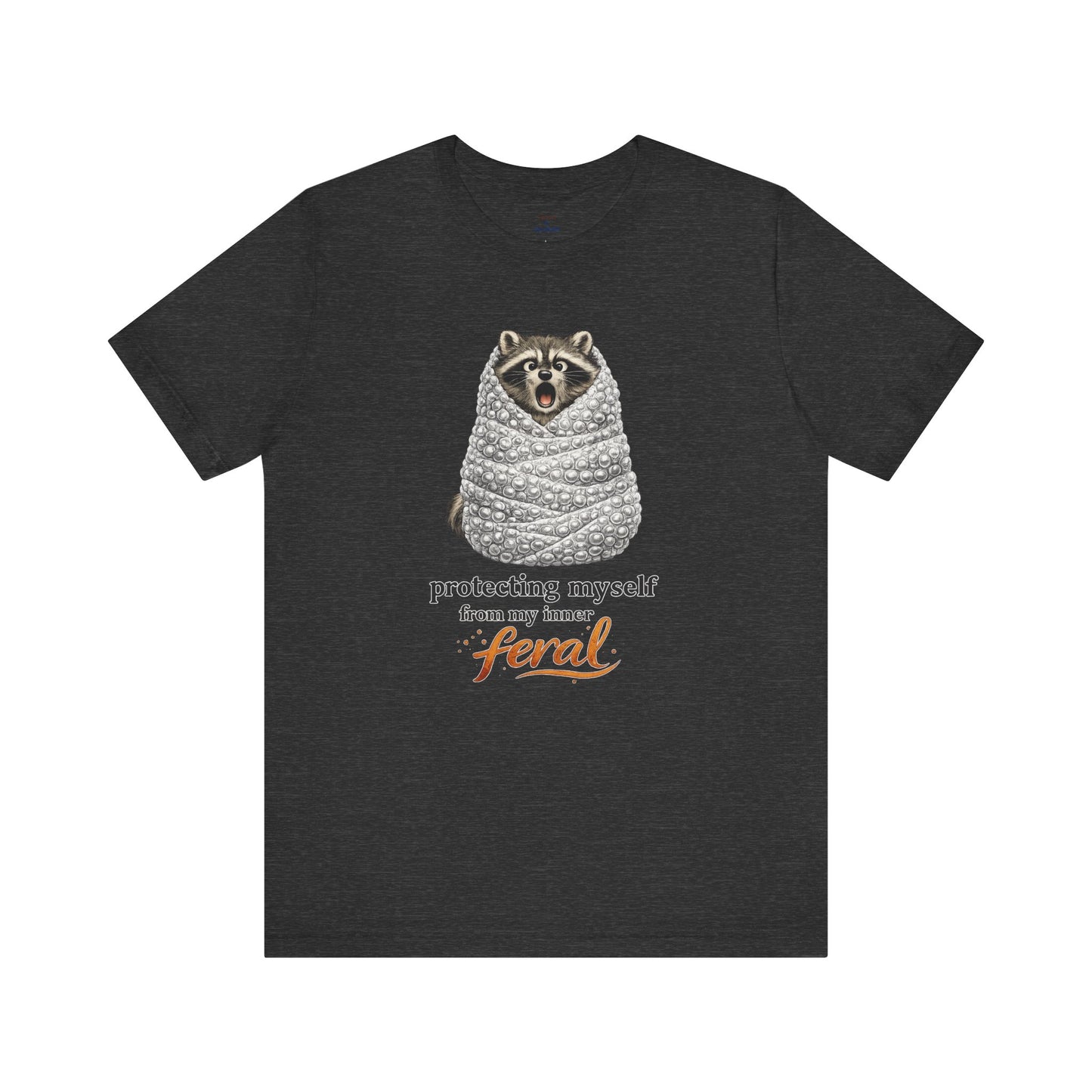 Bubble Wrapped Raccoon T-shirt