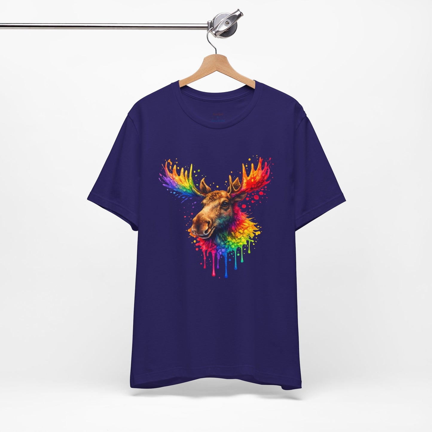 Watercolor Wildlife Moose T-Shirt