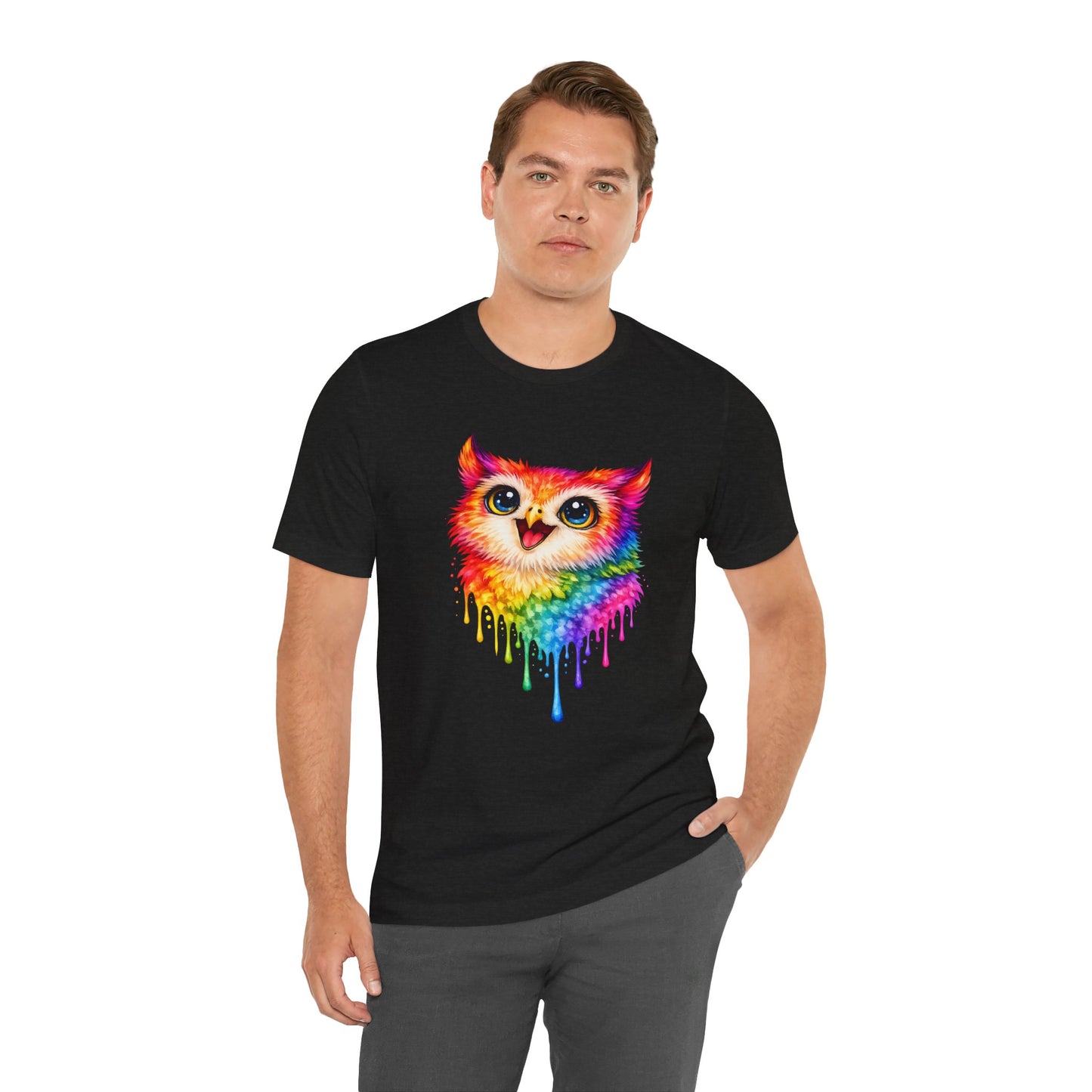Watercolor Wildlife Owl T-Shirt