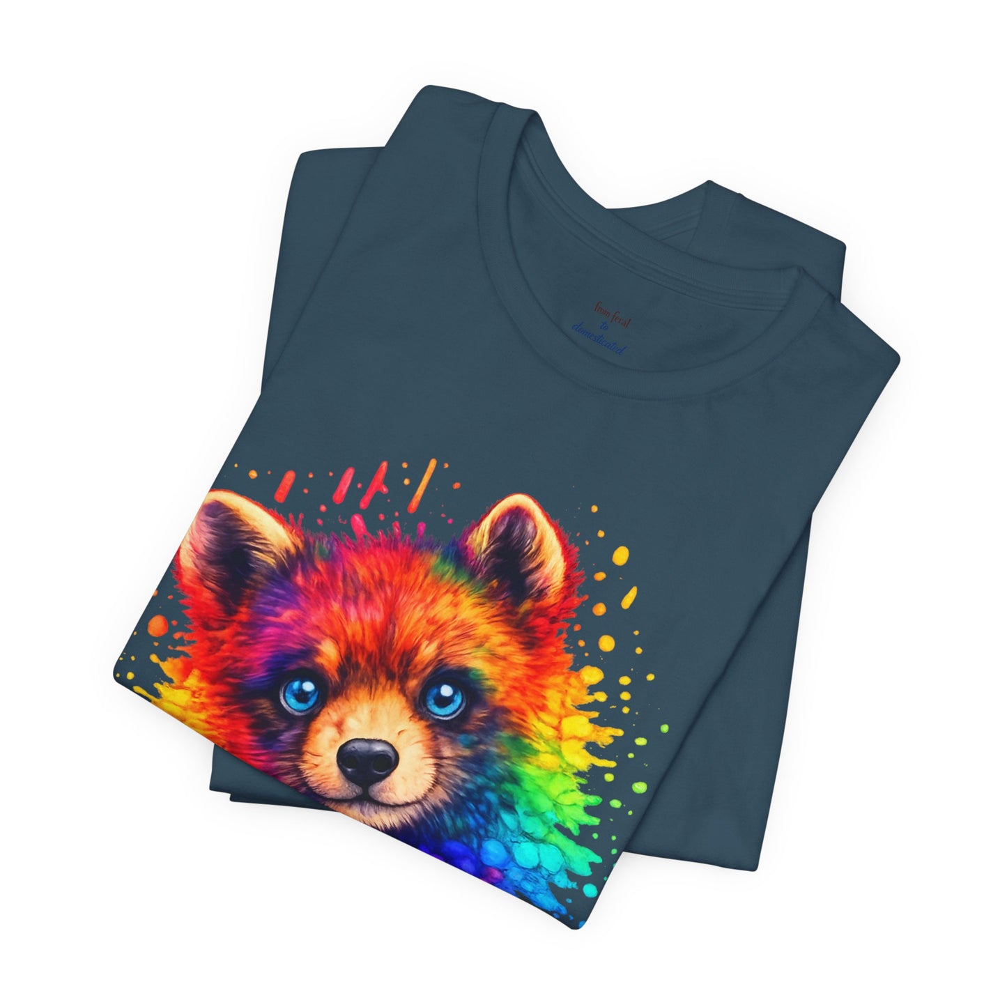 Watercolor Wildlife Bear Cub T-Shirt