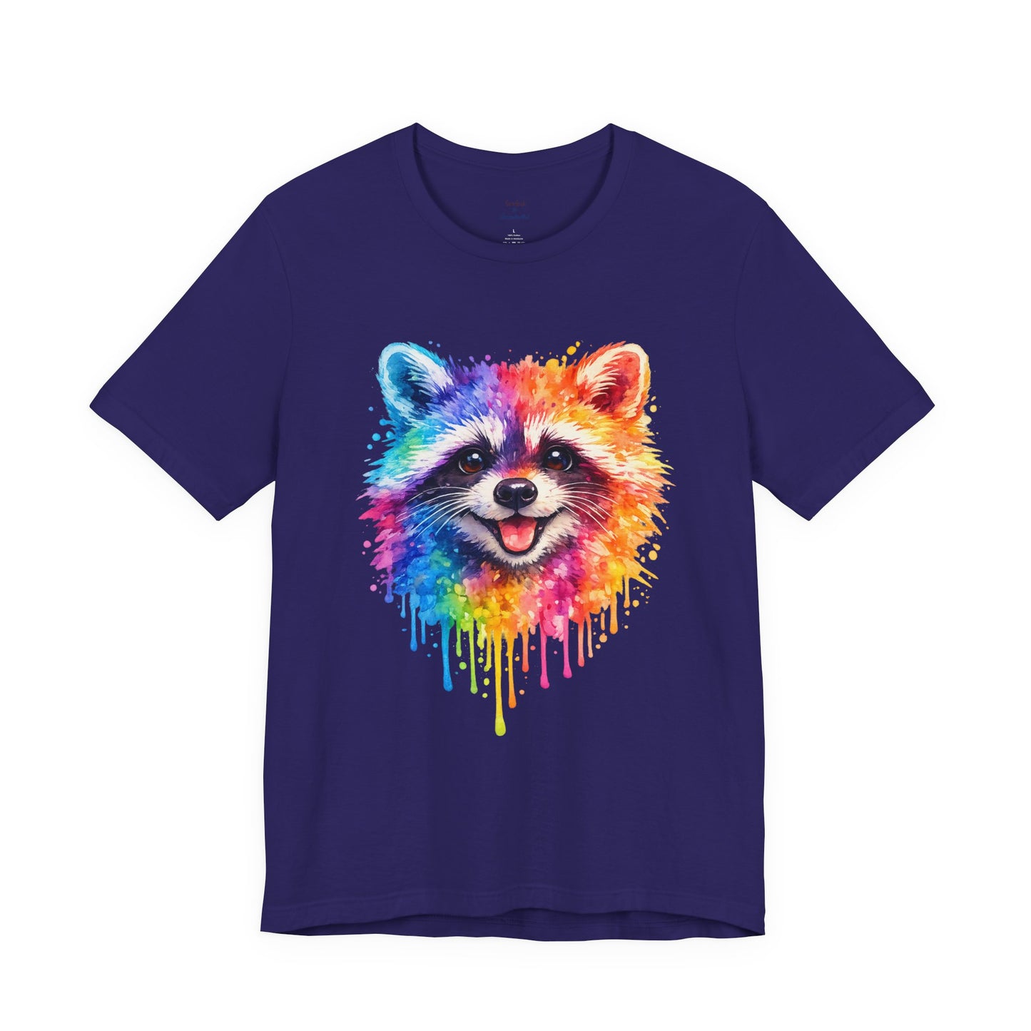 Watercolor Wildlife Raccoon T-Shirt