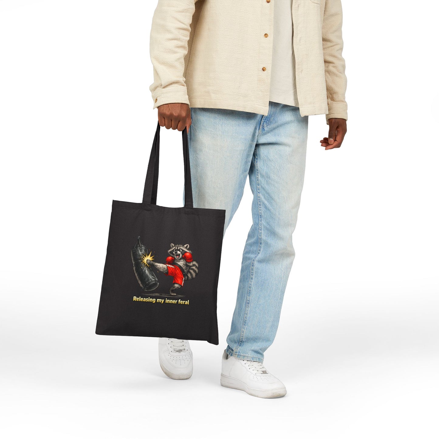 Inner Feral Canvas Tote Bag