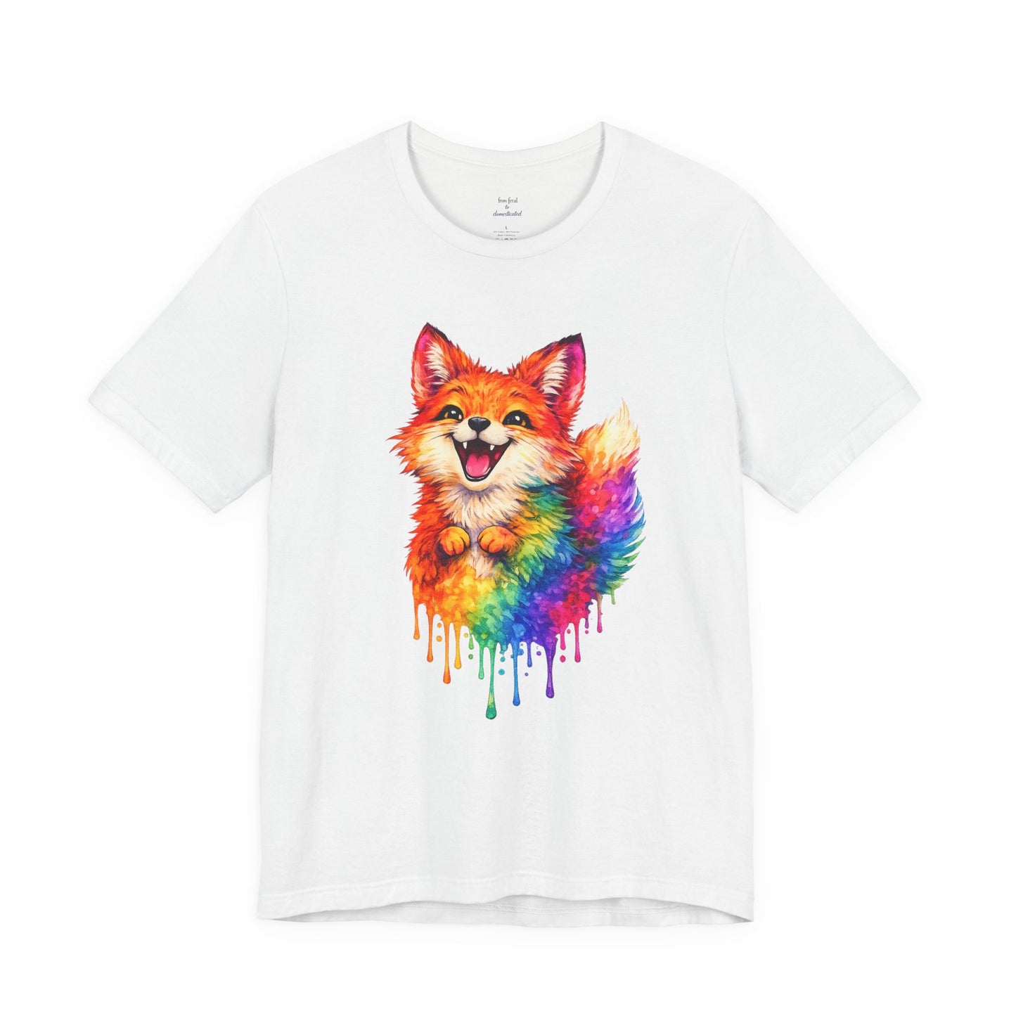 Watercolor Wildlife Fox T-Shirt