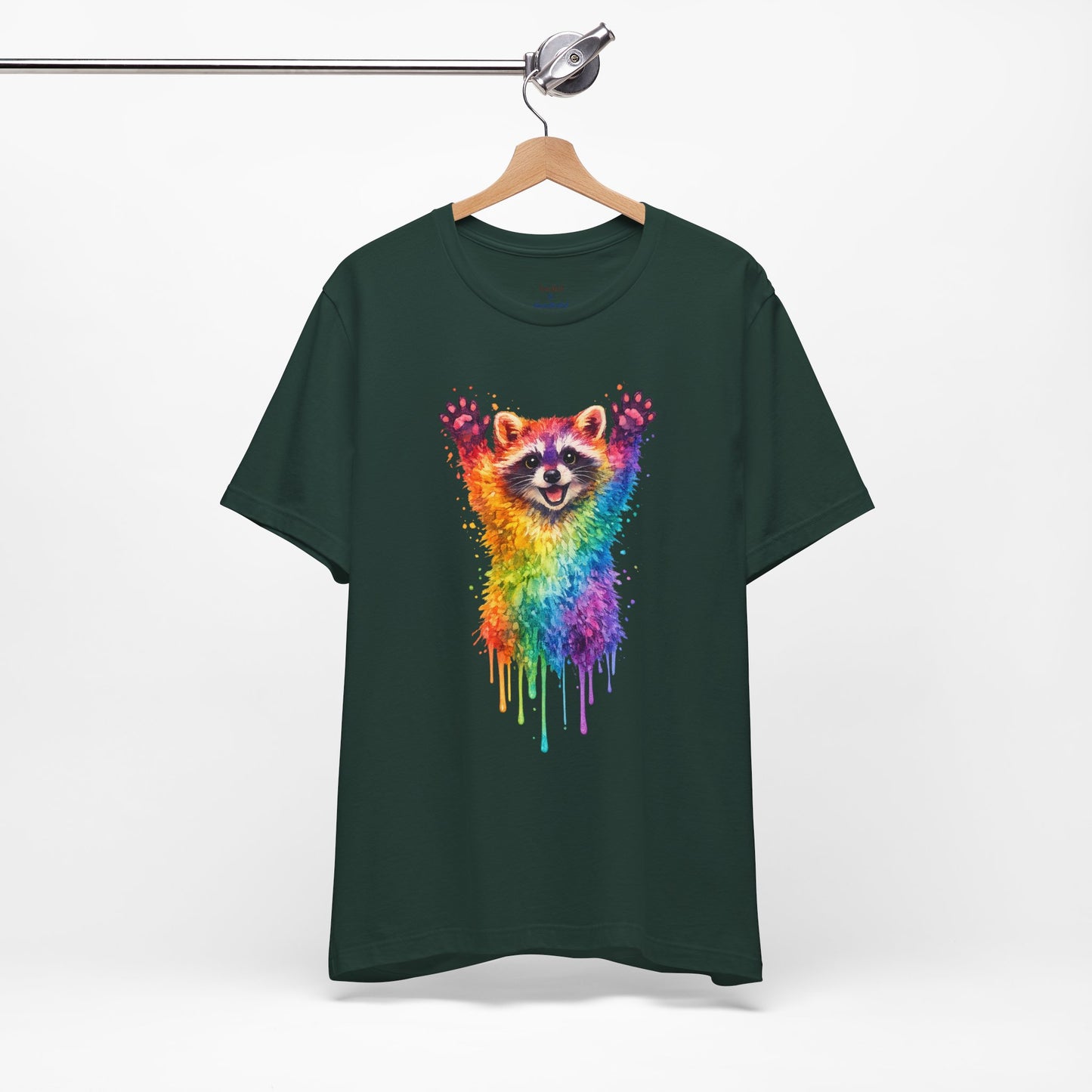 Watercolor Wildlife Raccoon T-Shirt