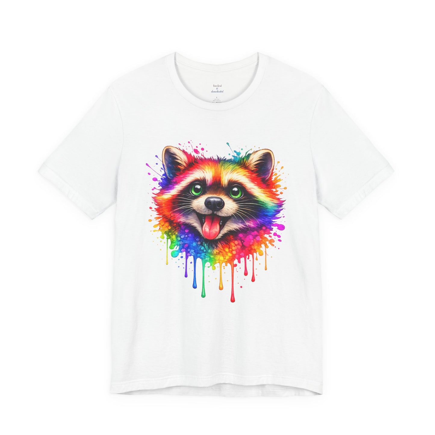 Watercolor Wildlife Raccoon T-Shirt