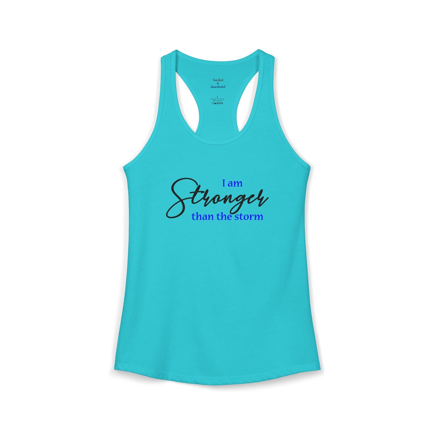 Stronger Than The Storm Racerback Tank
