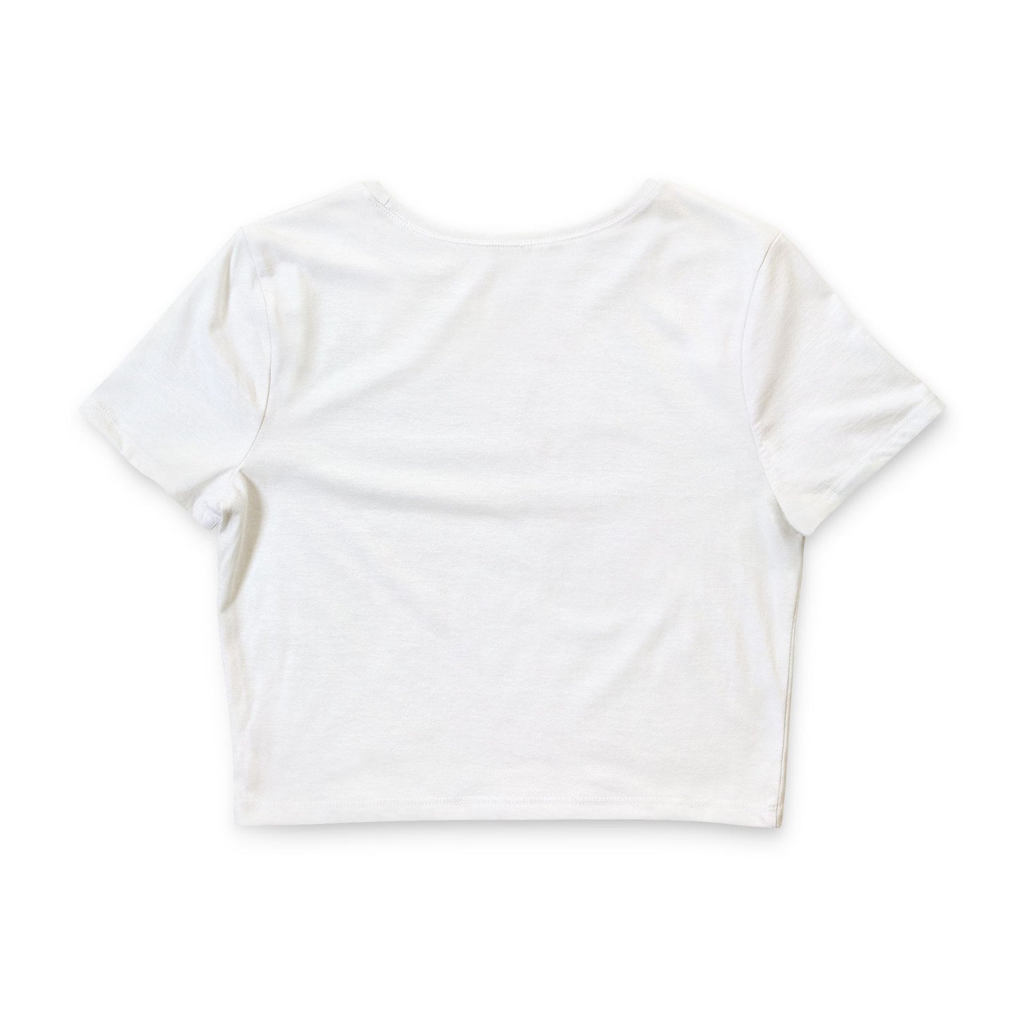Splashing Dolphin Wave Crop Tee — Women's Ocean Breeze Graphic Crop Top