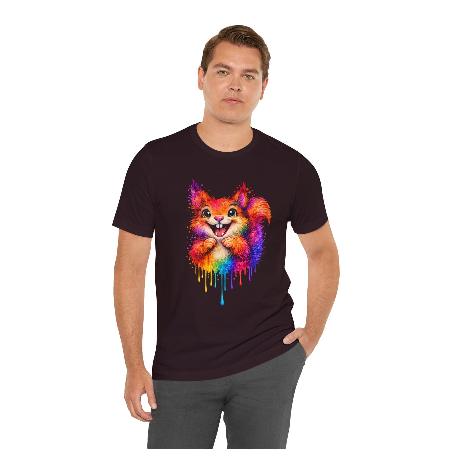 Watercolor Wildlife Squirrel T-Shirt