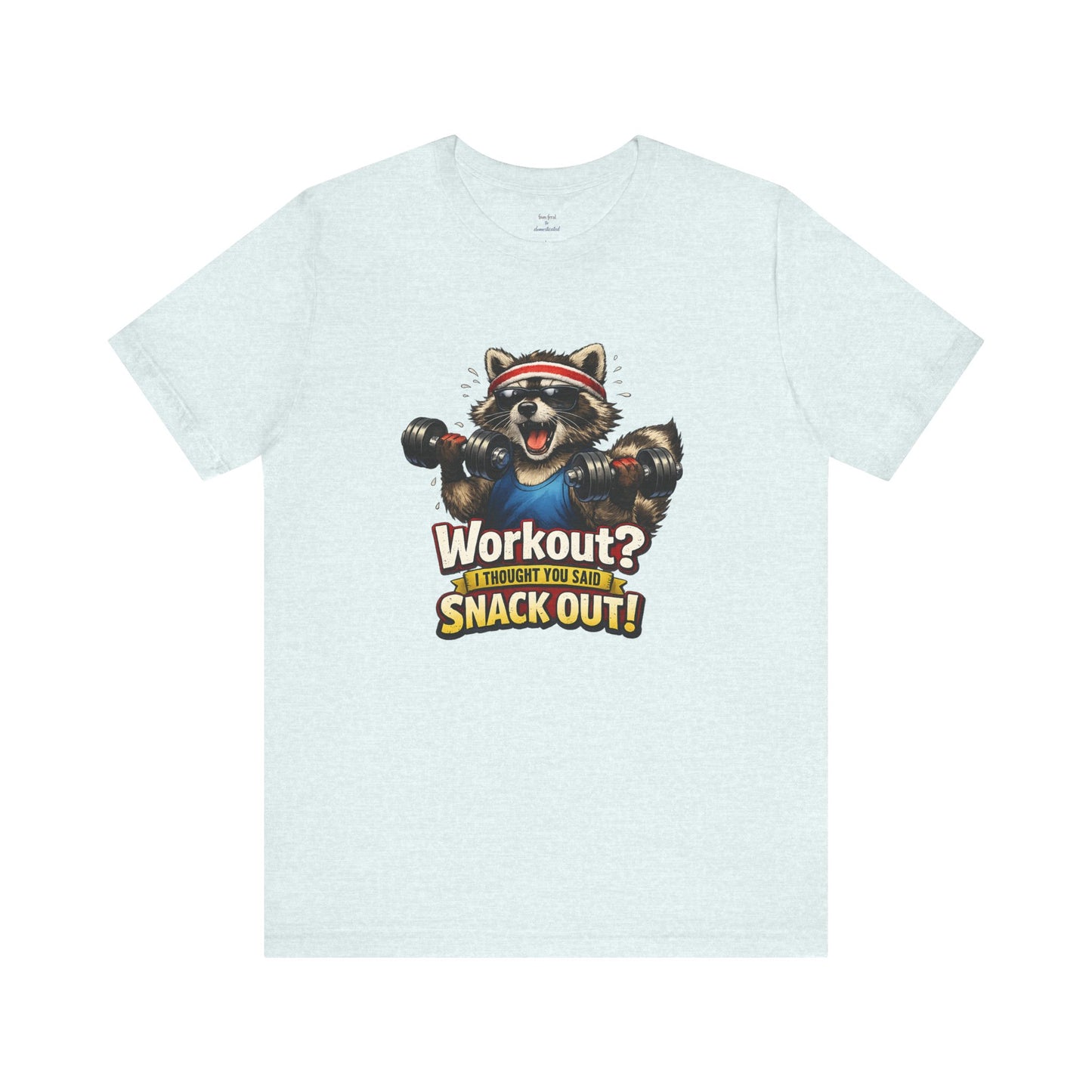Snack Out Raccoon T-shirt