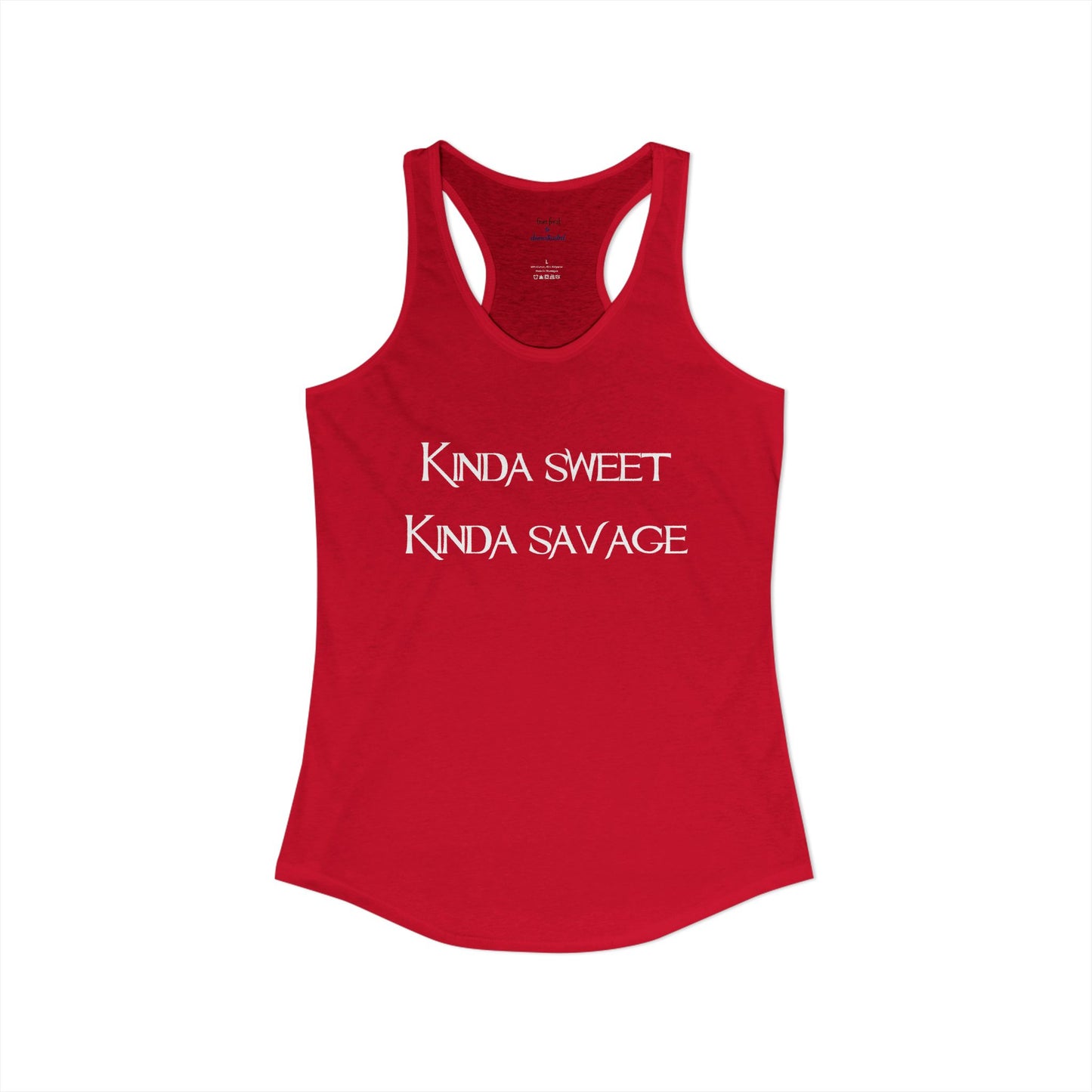 Kinda Both Racerback Tank