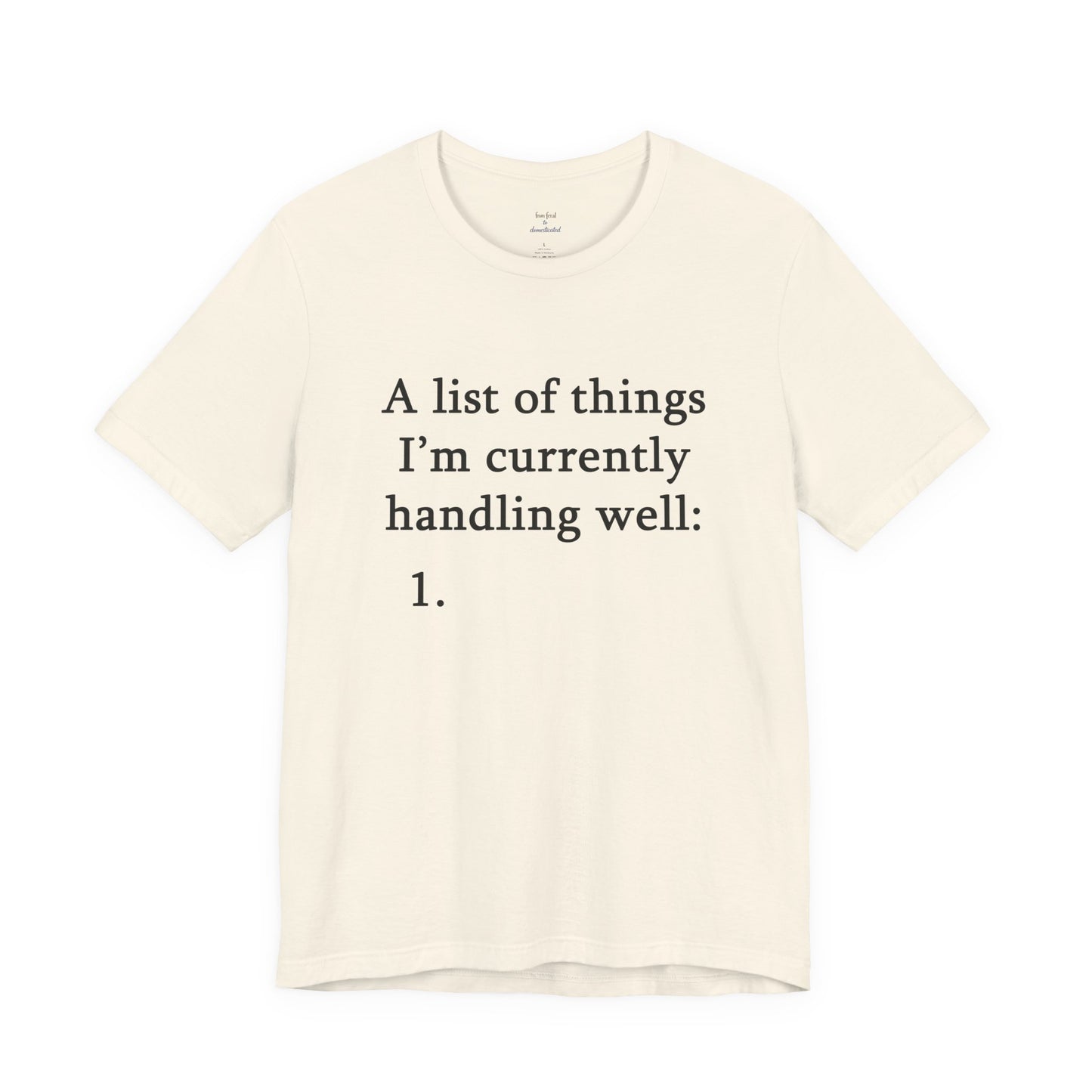 A List Tee