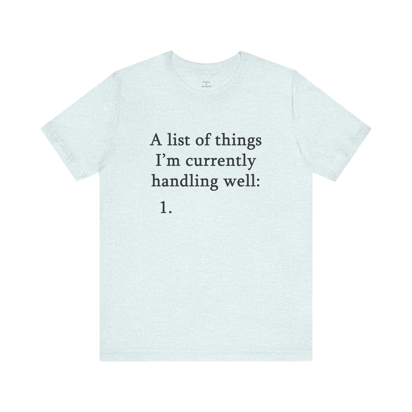 A List Tee