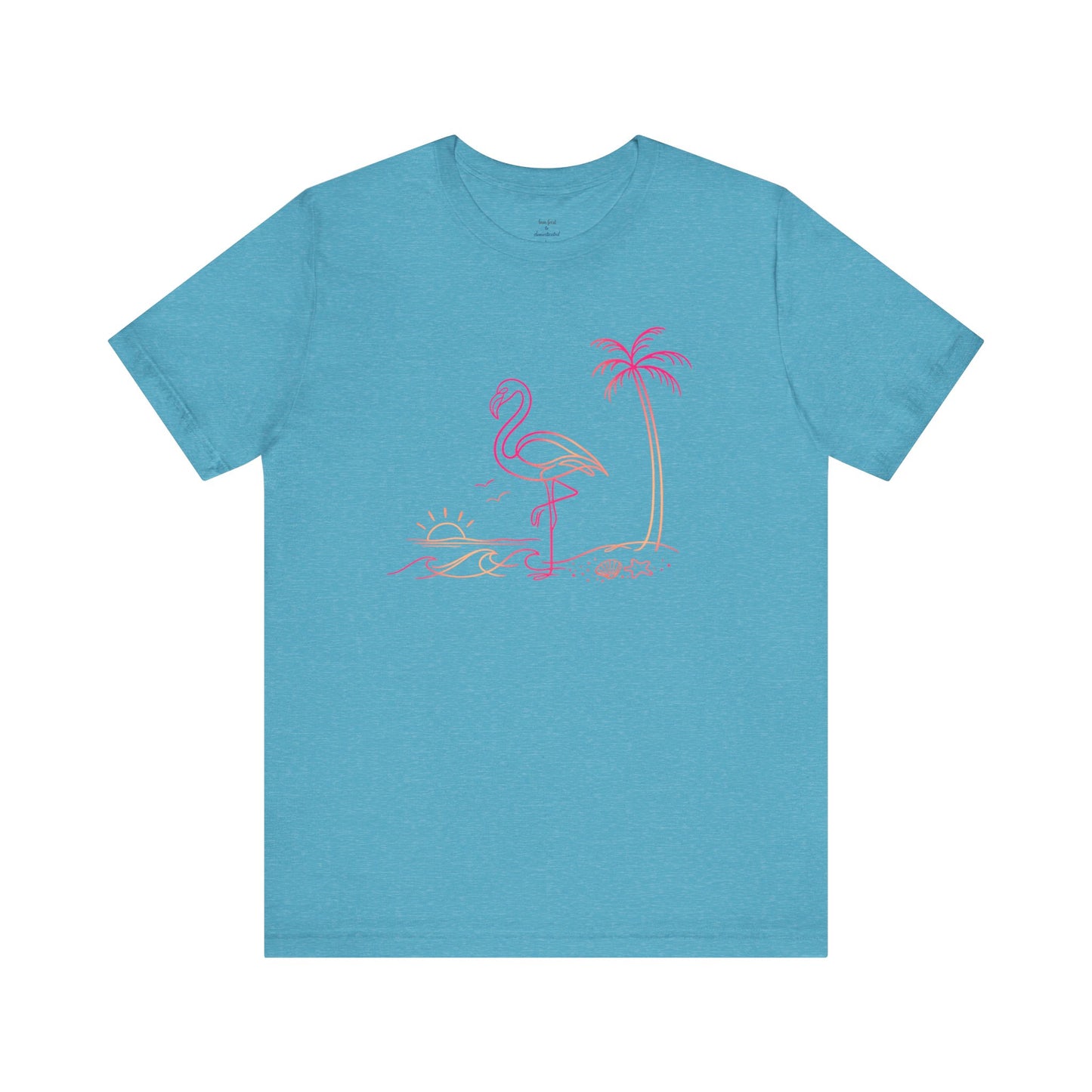 Flamingo Wild Lines T-Shirt