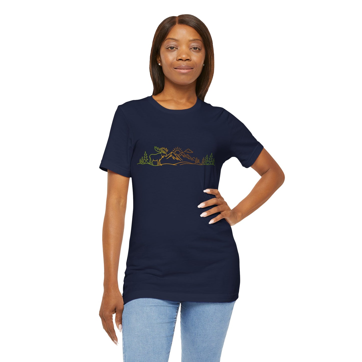 Moose Mountain Scene | Hiking Tee