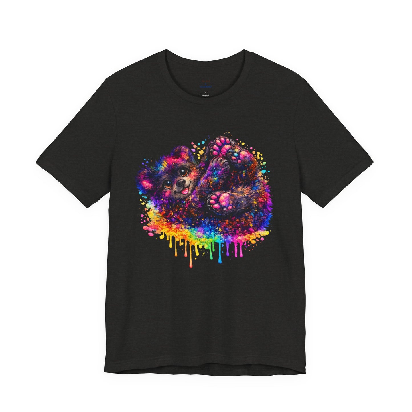 Watercolor Wildlife Bear Cub T-Shirt
