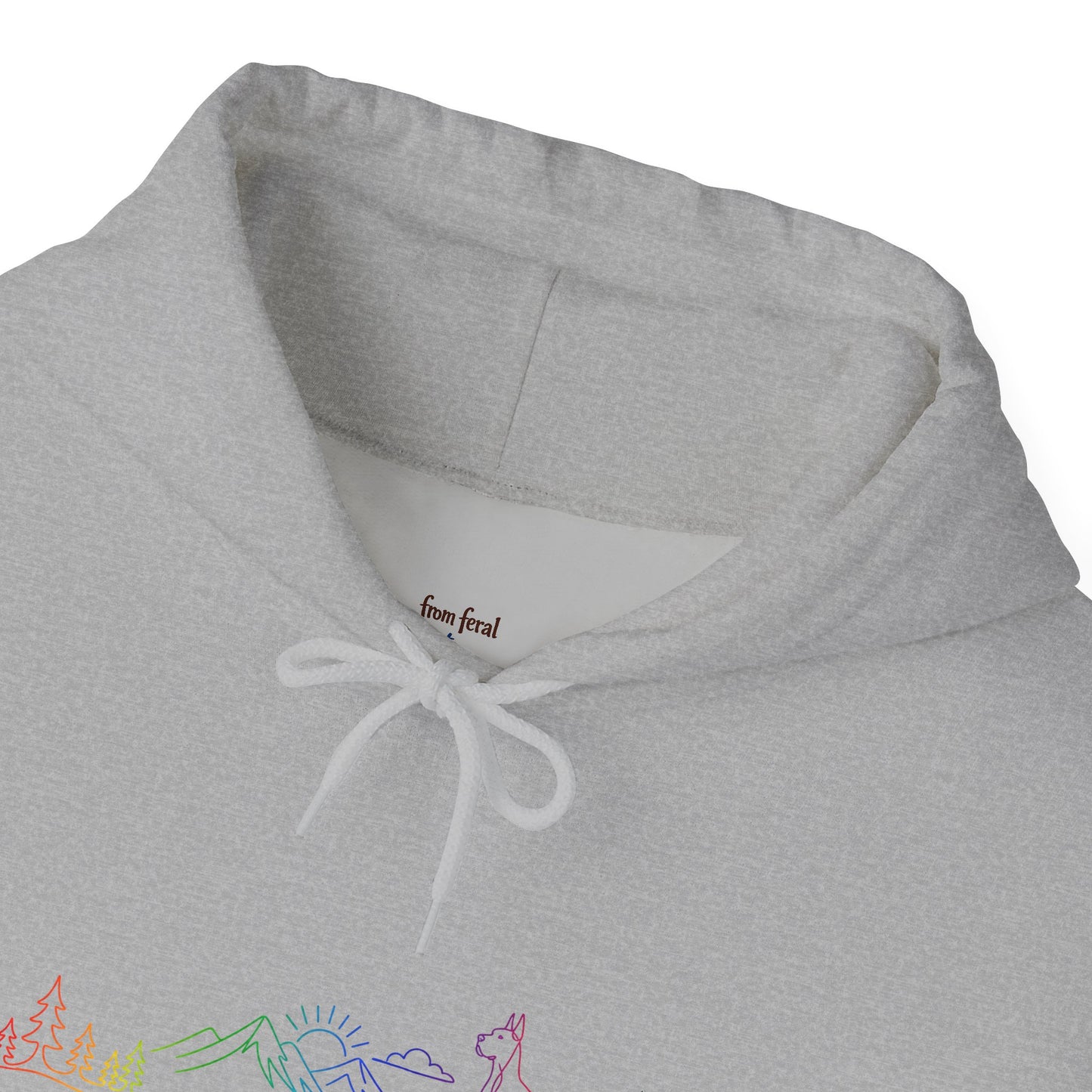 Great Dane, cropped ears, Hoodie