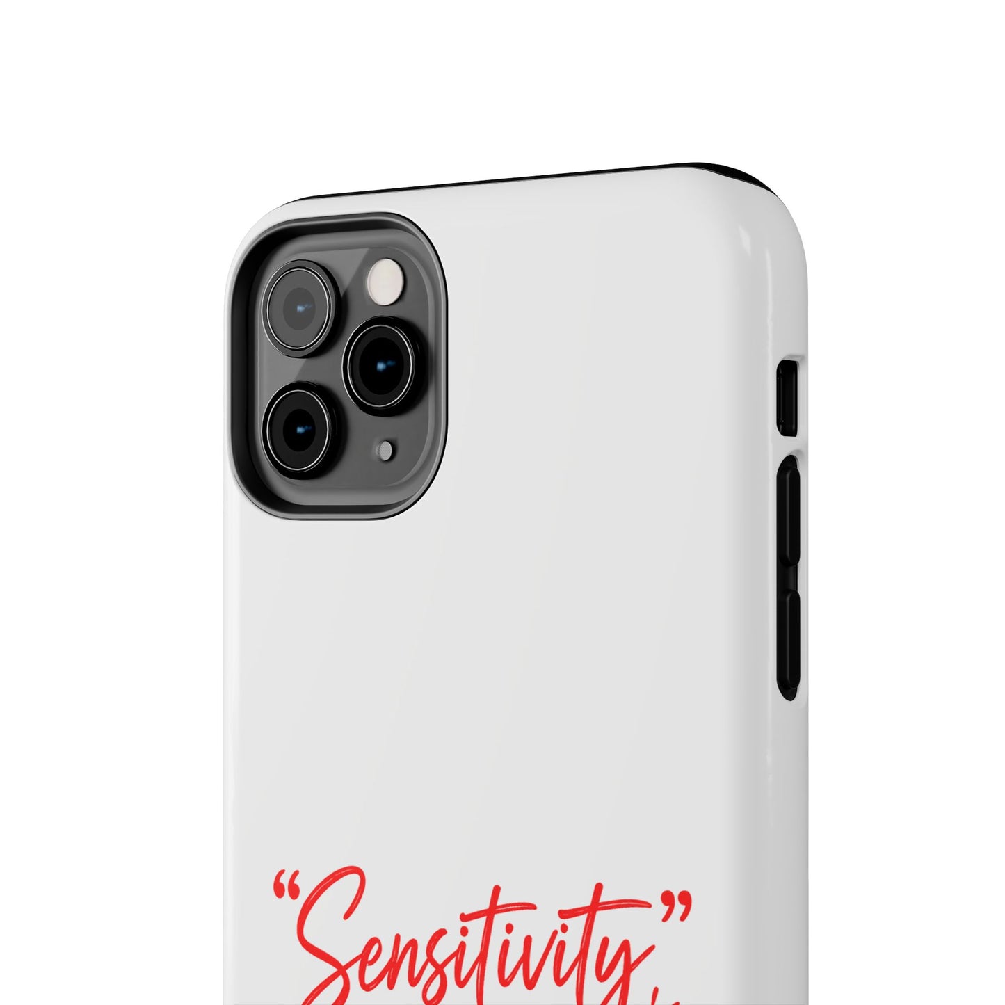 "Sensitivity: it’s just one of my many superpowers” Protective Phone Cover
