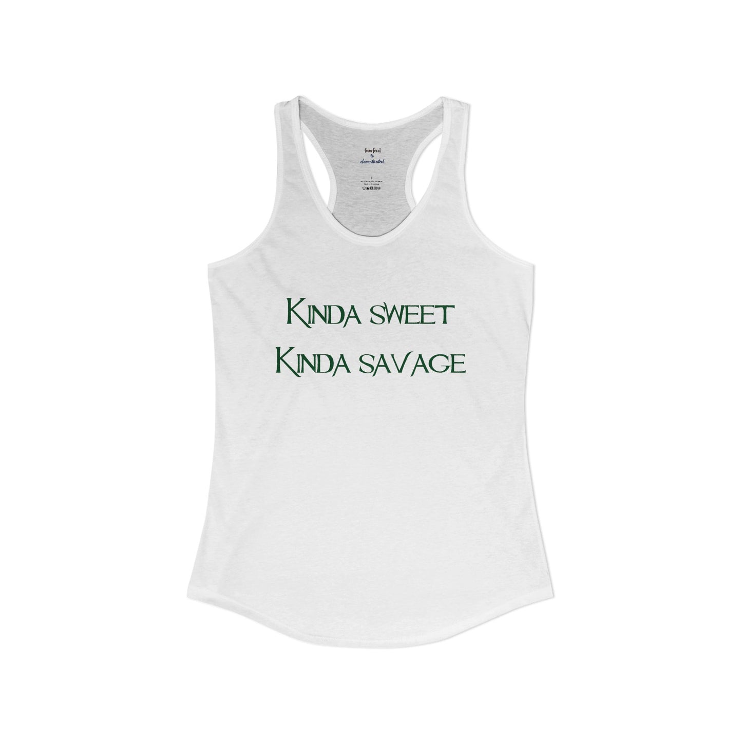 Kinda Both Racerback Tank