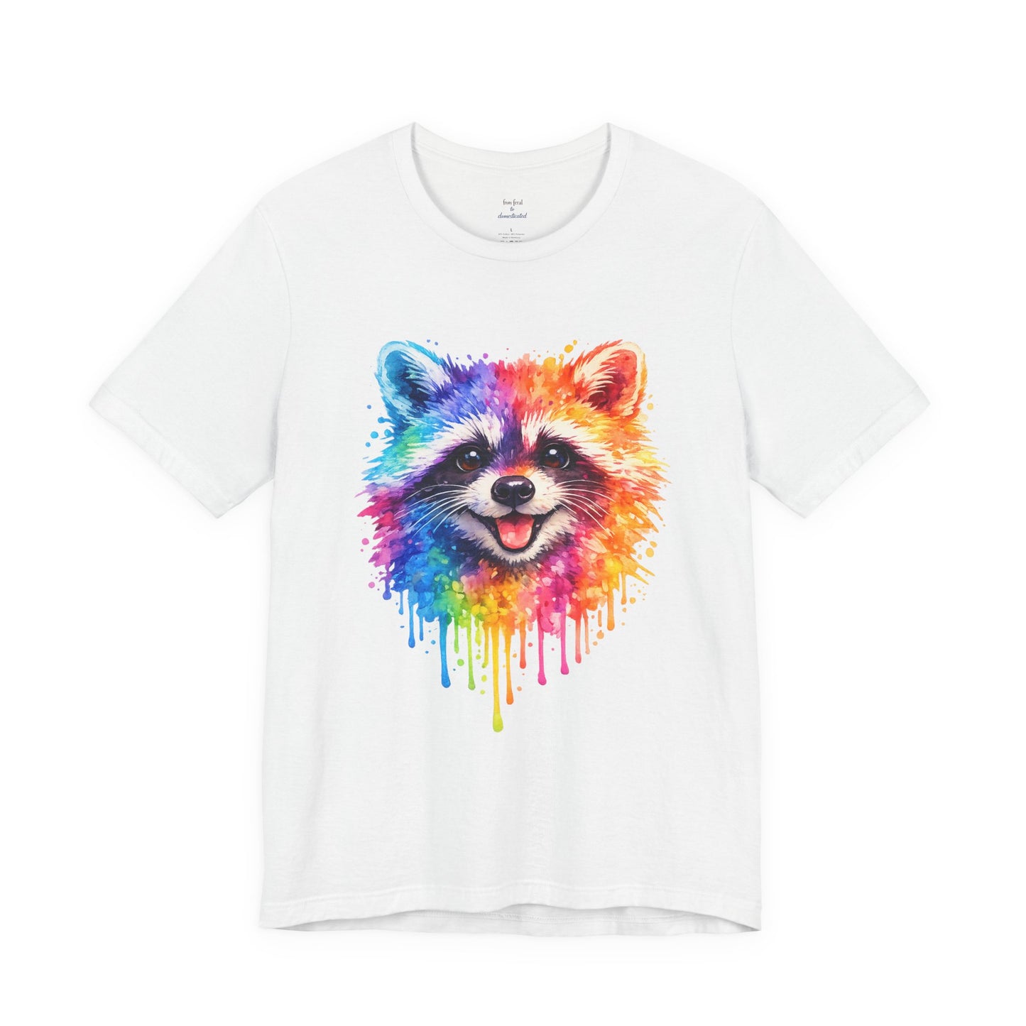Watercolor Wildlife Raccoon T-Shirt