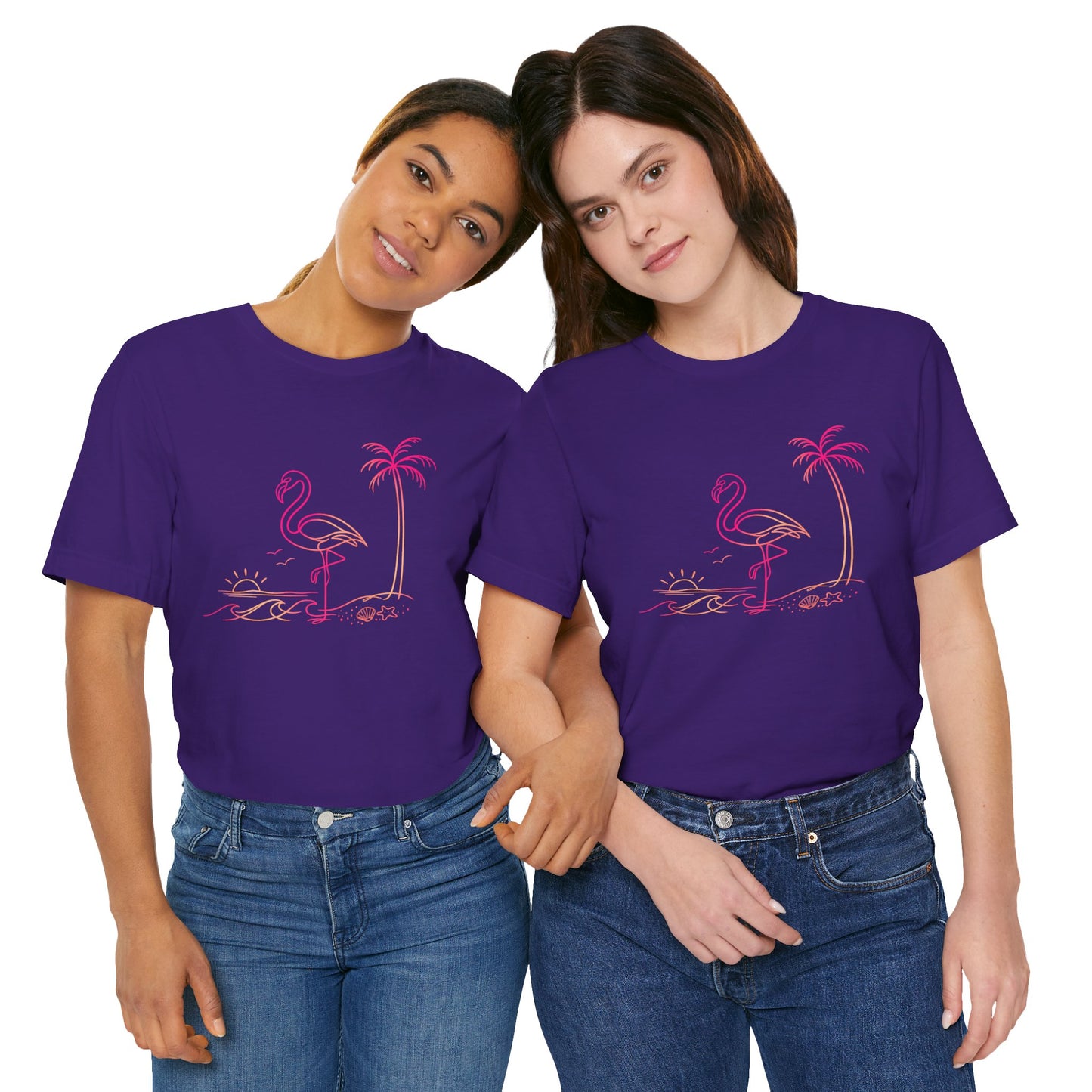Flamingo Wild Lines T-Shirt