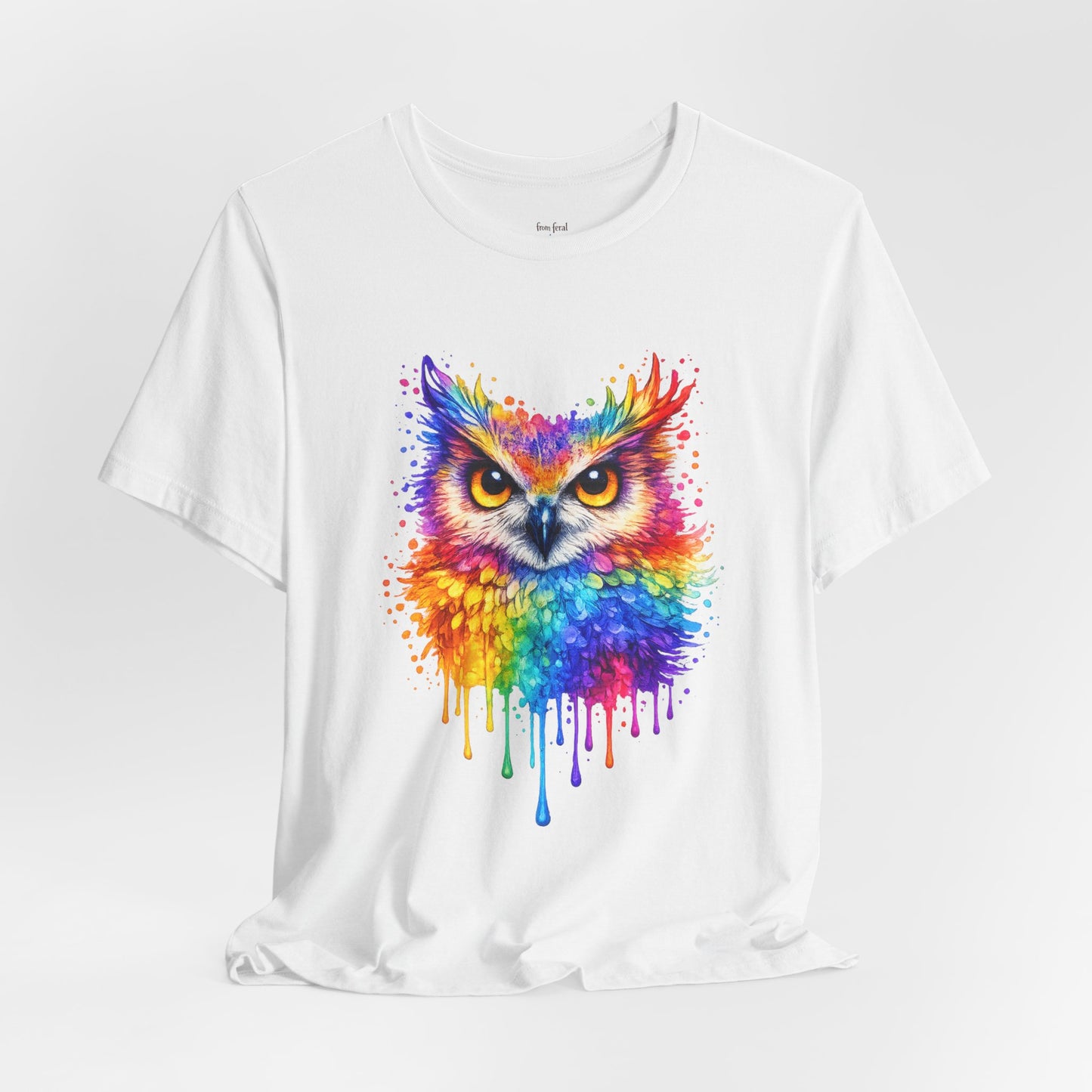 Watercolor Wildlife Owl T-Shirt