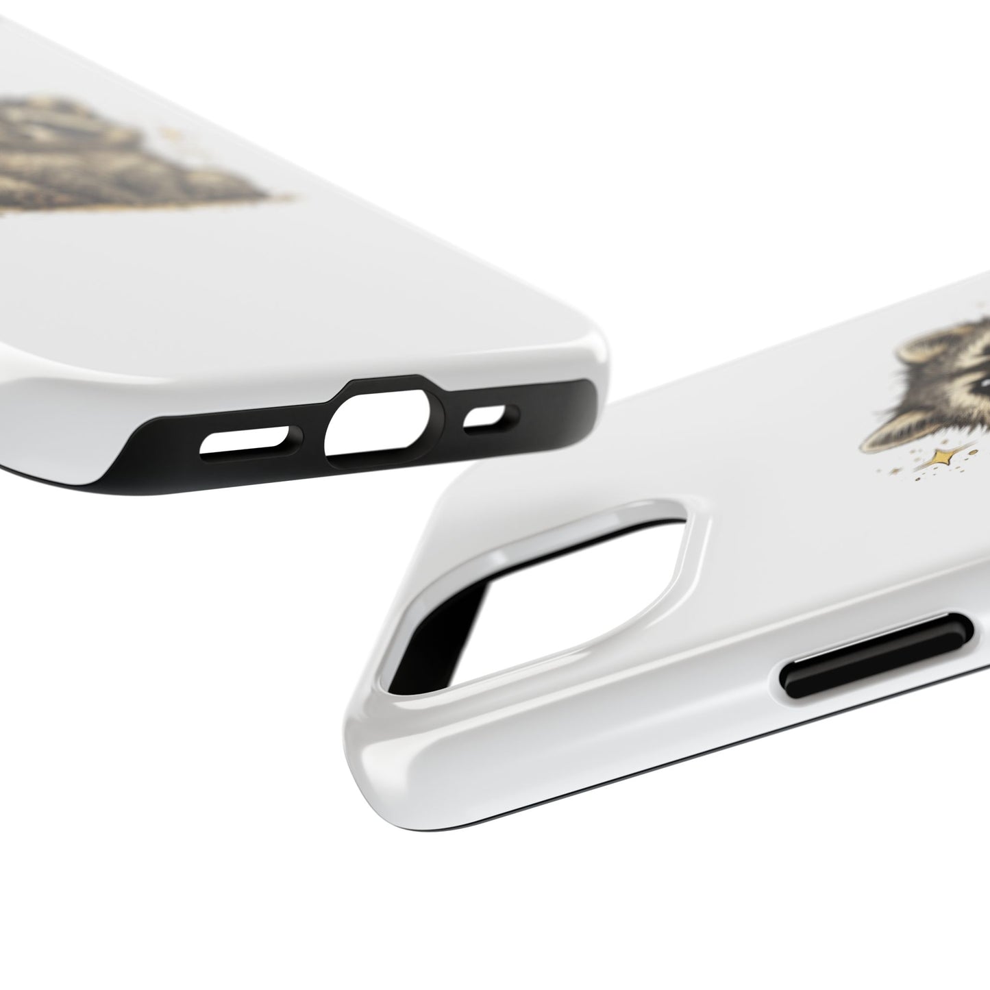 Sweet & Savage Raccoon Phone Case — Tough & Cute Protective Phone Cover