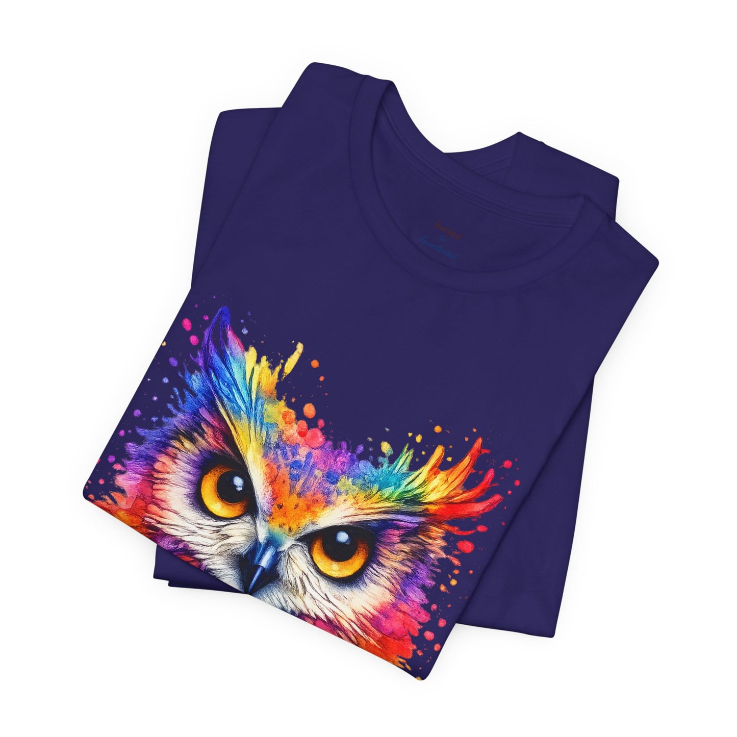 Watercolor Wildlife Owl T-Shirt