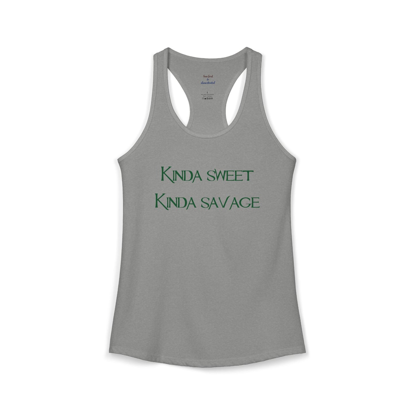 Kinda Both Racerback Tank
