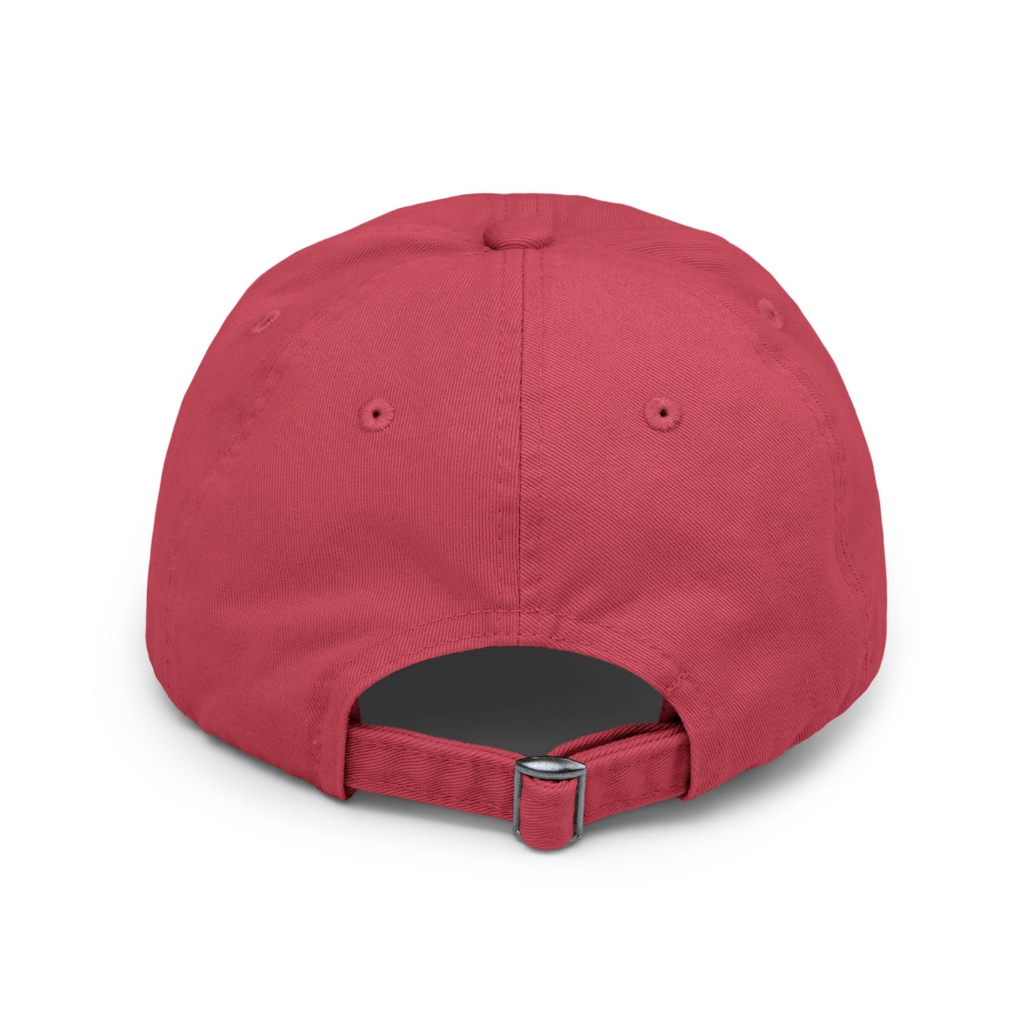 Button Pusher Distressed Cap — Raccoon Mom/Dad Funny Dad Hat