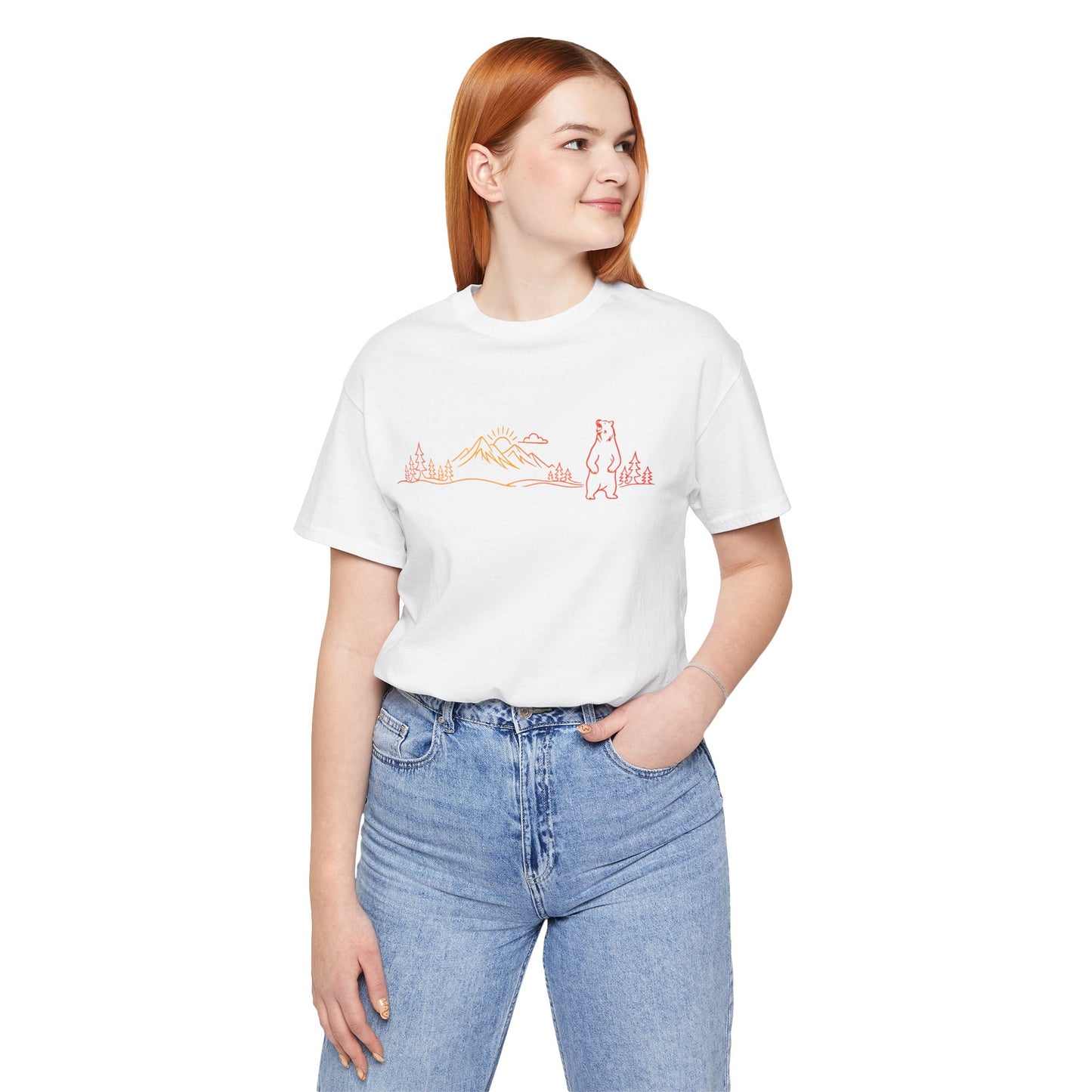 Standing Bear Mountain Scene Tee