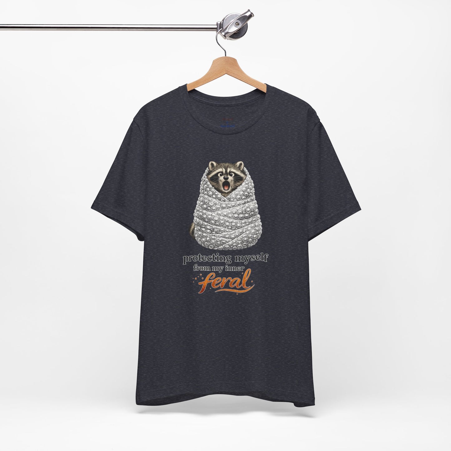 Bubble Wrapped Raccoon T-shirt