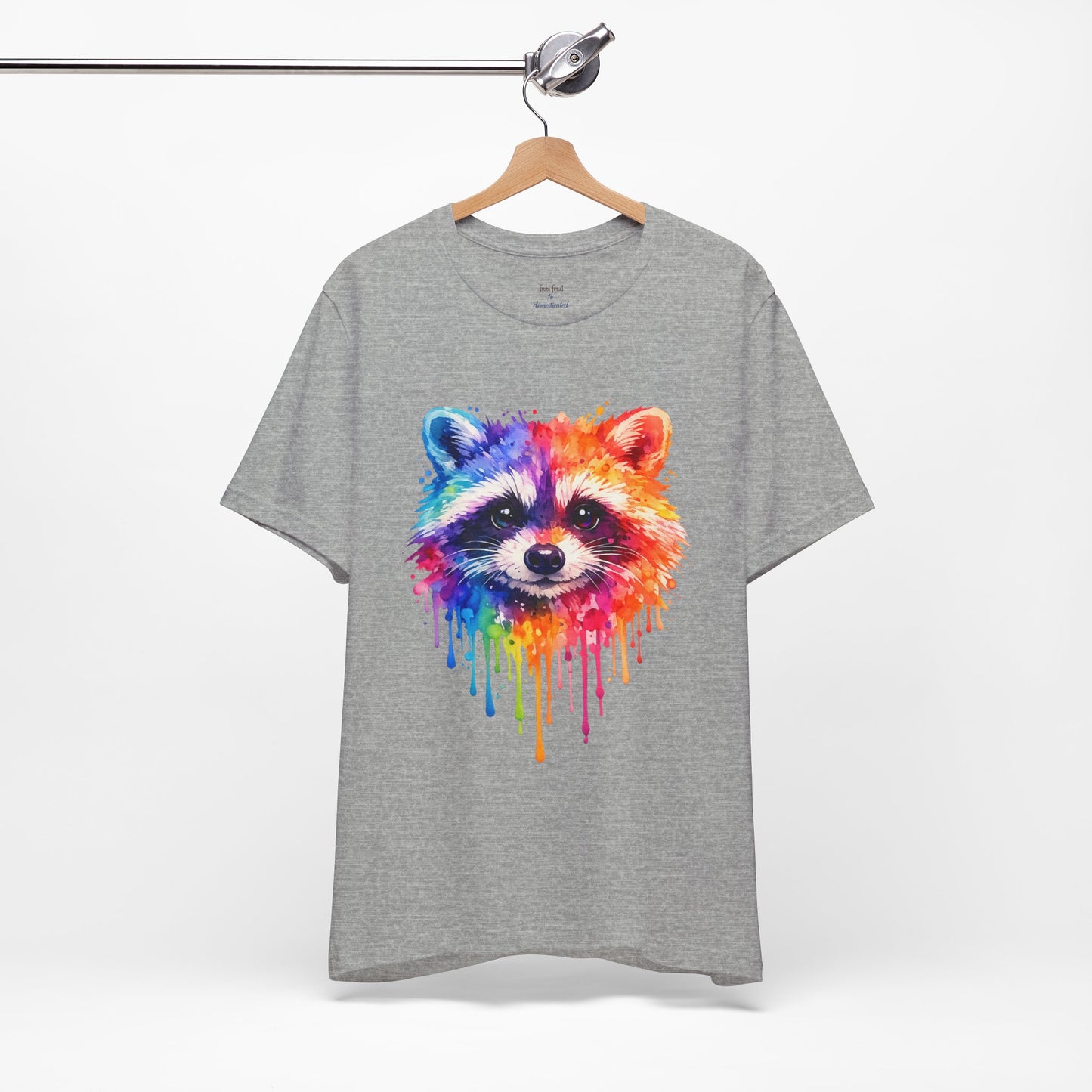 Watercolor Wildlife Raccoon T-Shirt