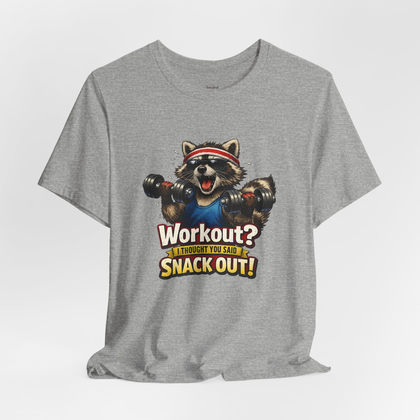 Snack Out Raccoon T-shirt