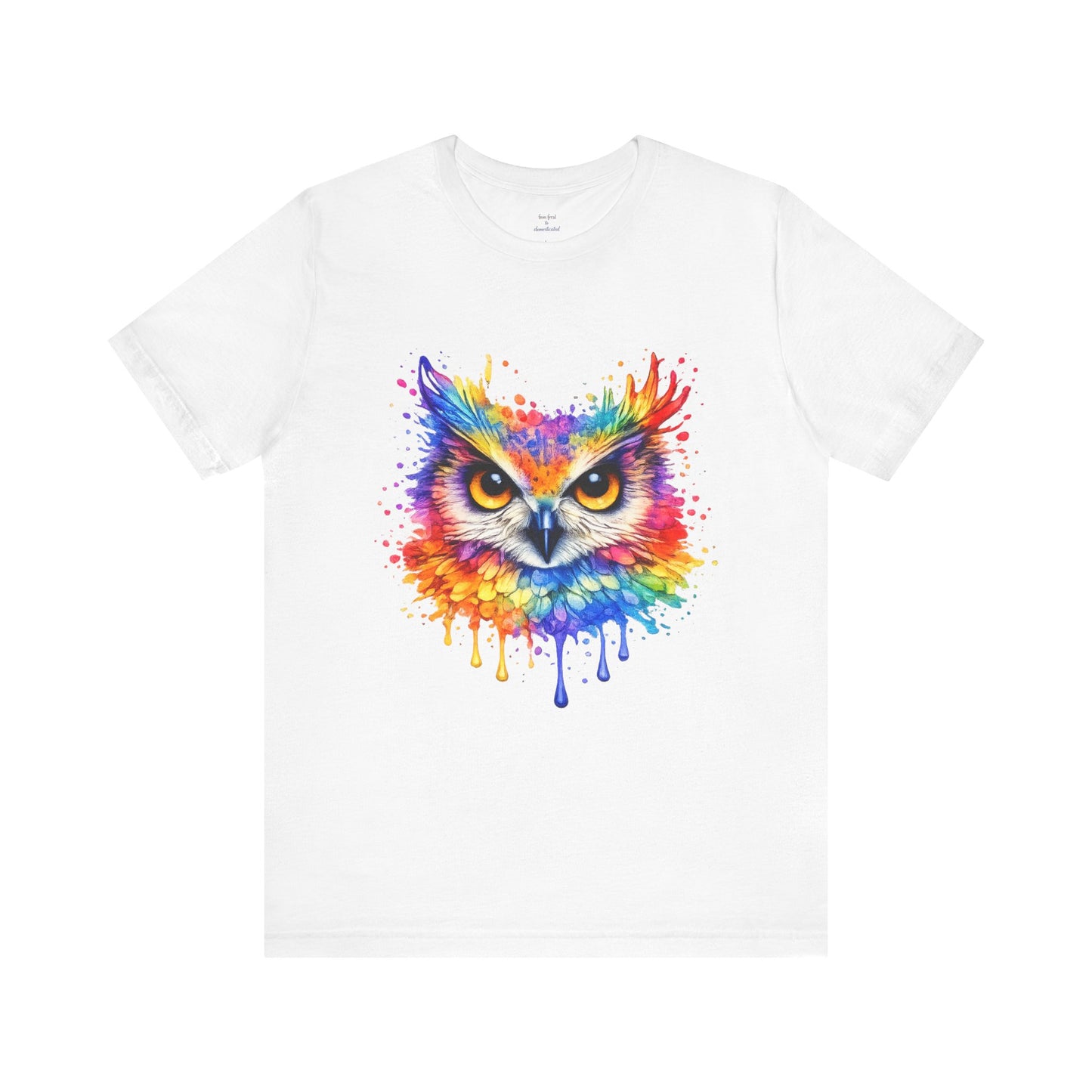 Watercolor Wildlife Owl T-Shirt