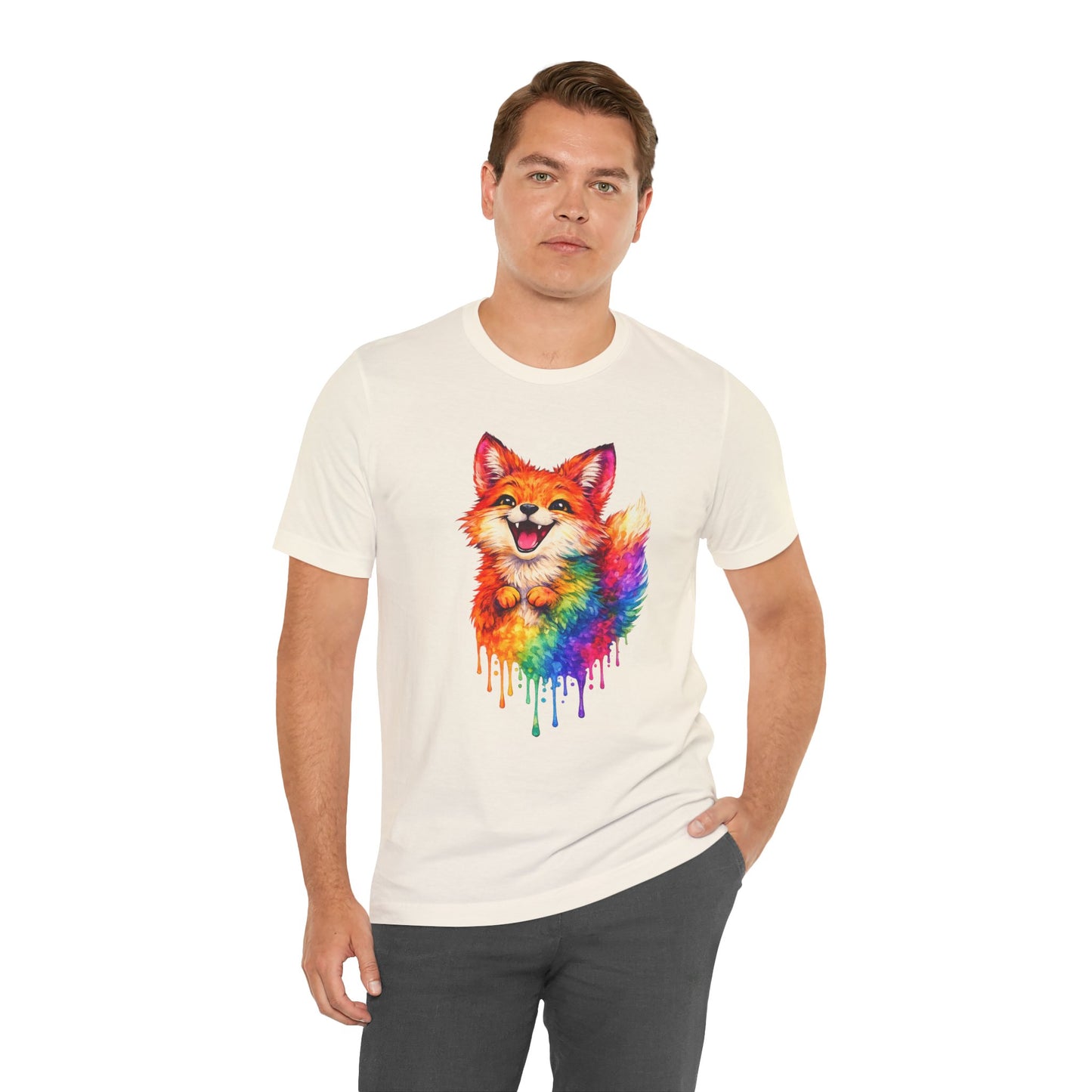 Watercolor Wildlife Fox T-Shirt