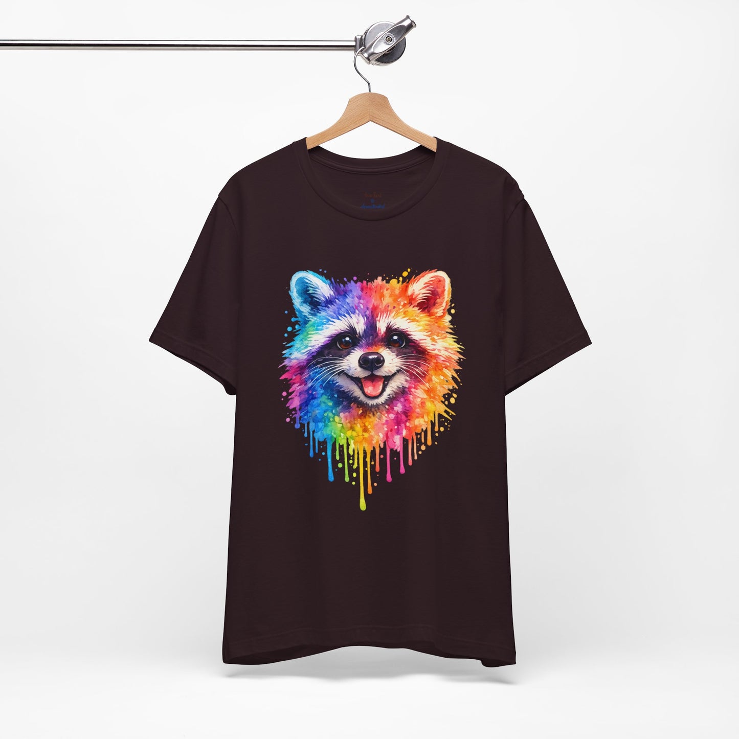Watercolor Wildlife Raccoon T-Shirt