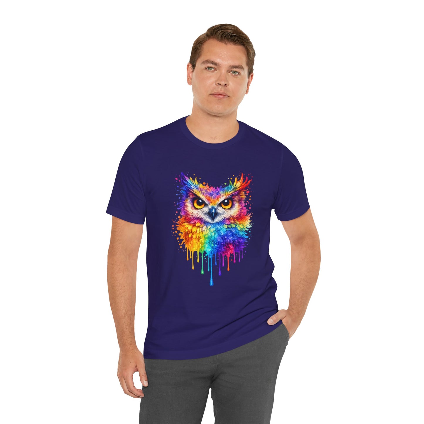 Watercolor Wildlife Owl T-Shirt
