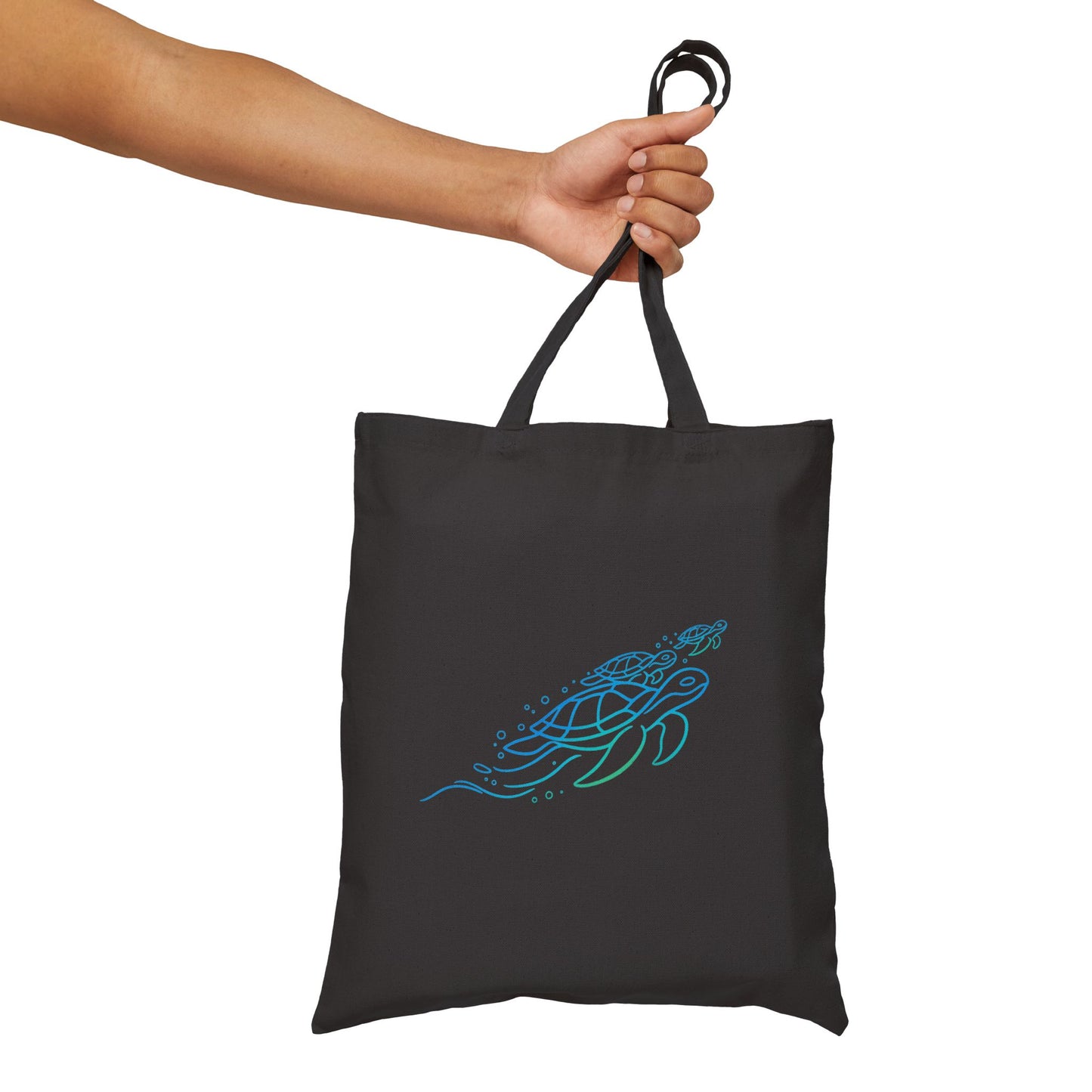 Swimming Sea Turtles Tote Bag
