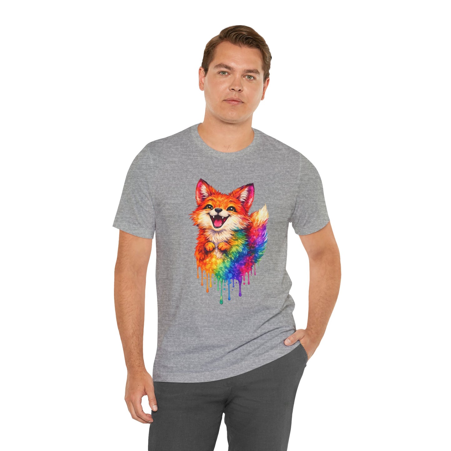 Watercolor Wildlife Fox T-Shirt